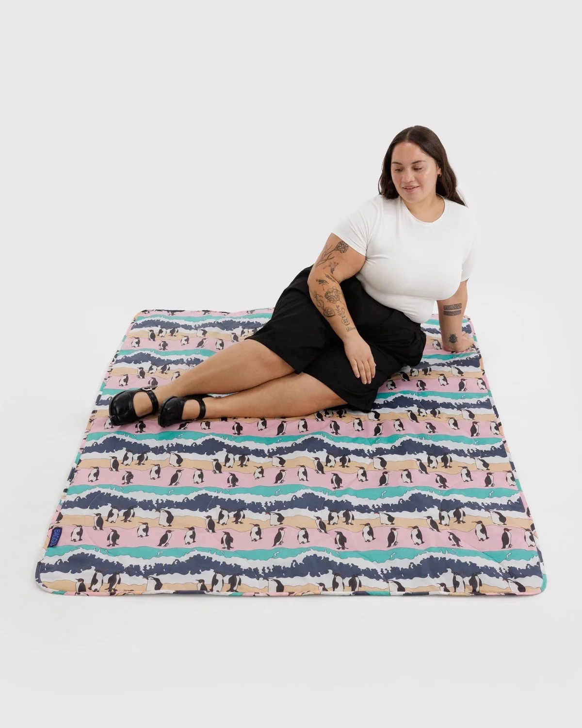 Penguin Puffy Picnic Blanket