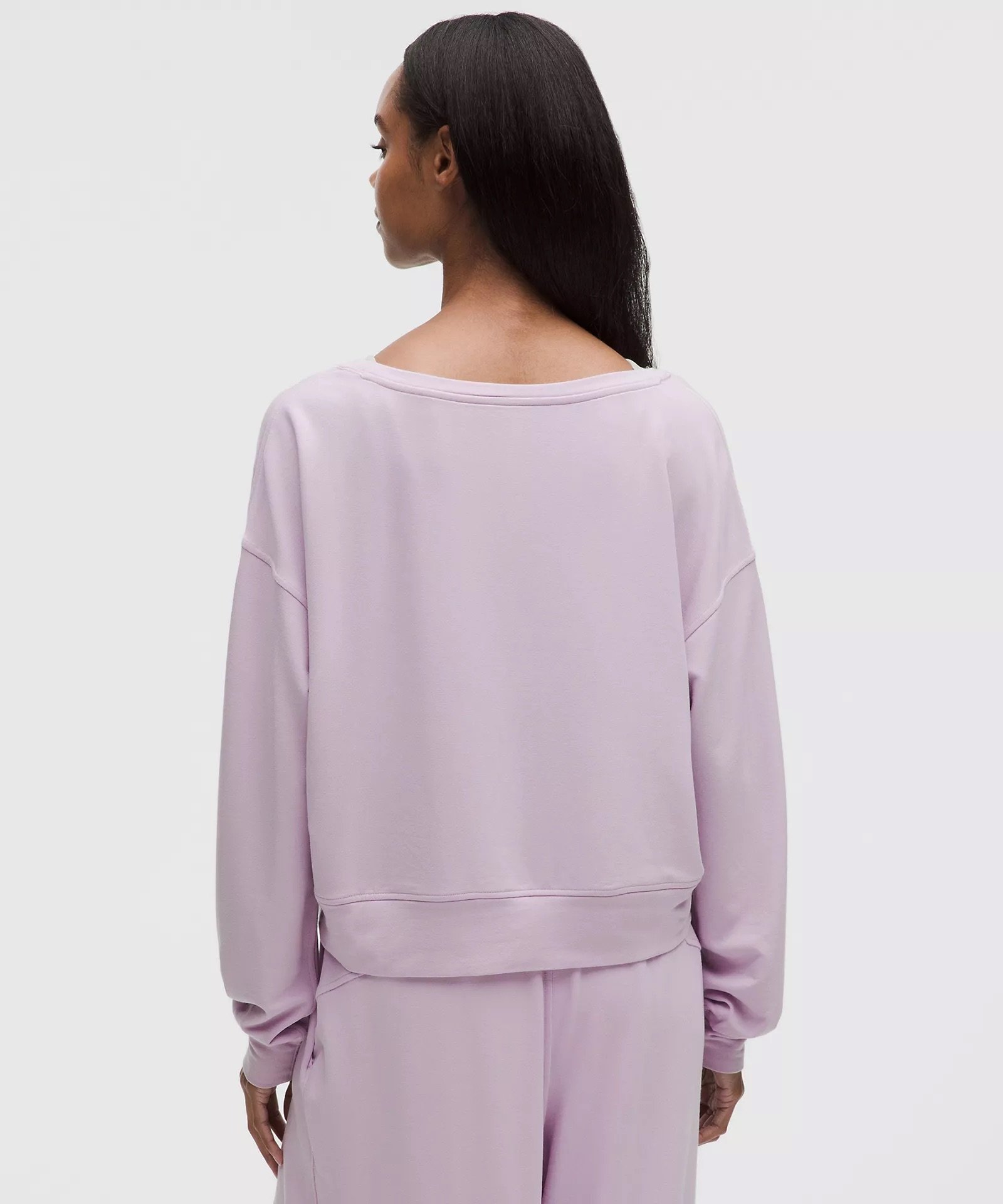 BeCalm Scoop-Neck Pullover