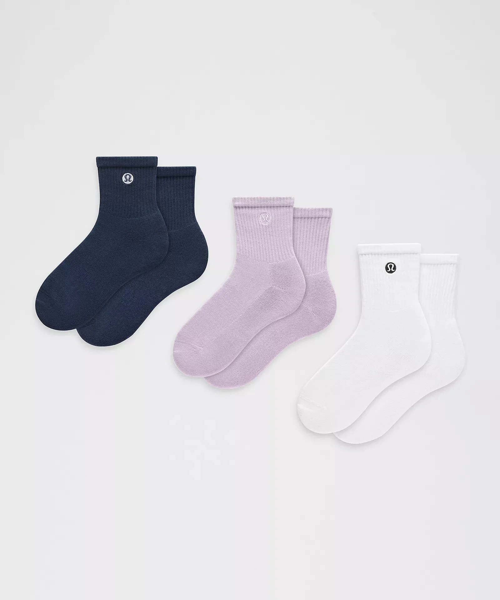 Daily Essential Quarter Socks 3 Pack
