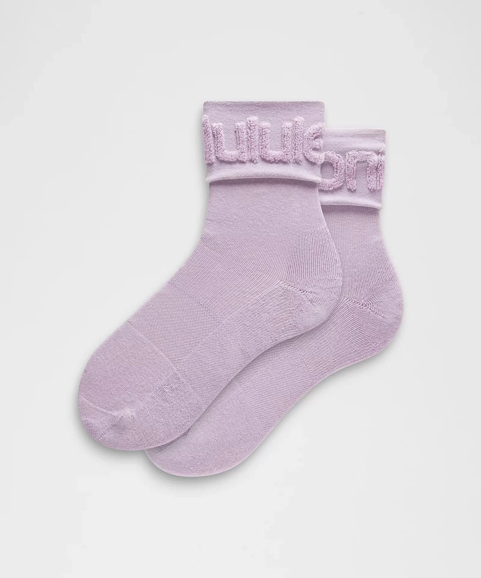 Fold-Over Terry Quarter Socks