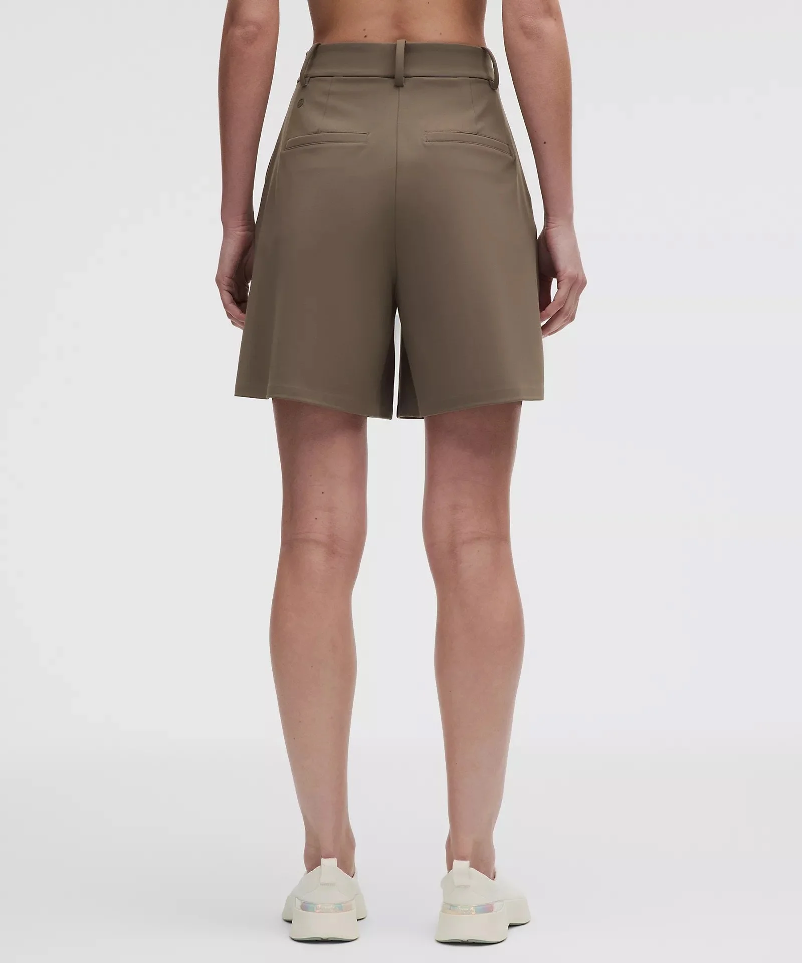 Daydrift Pleated High-Rise Short 7"