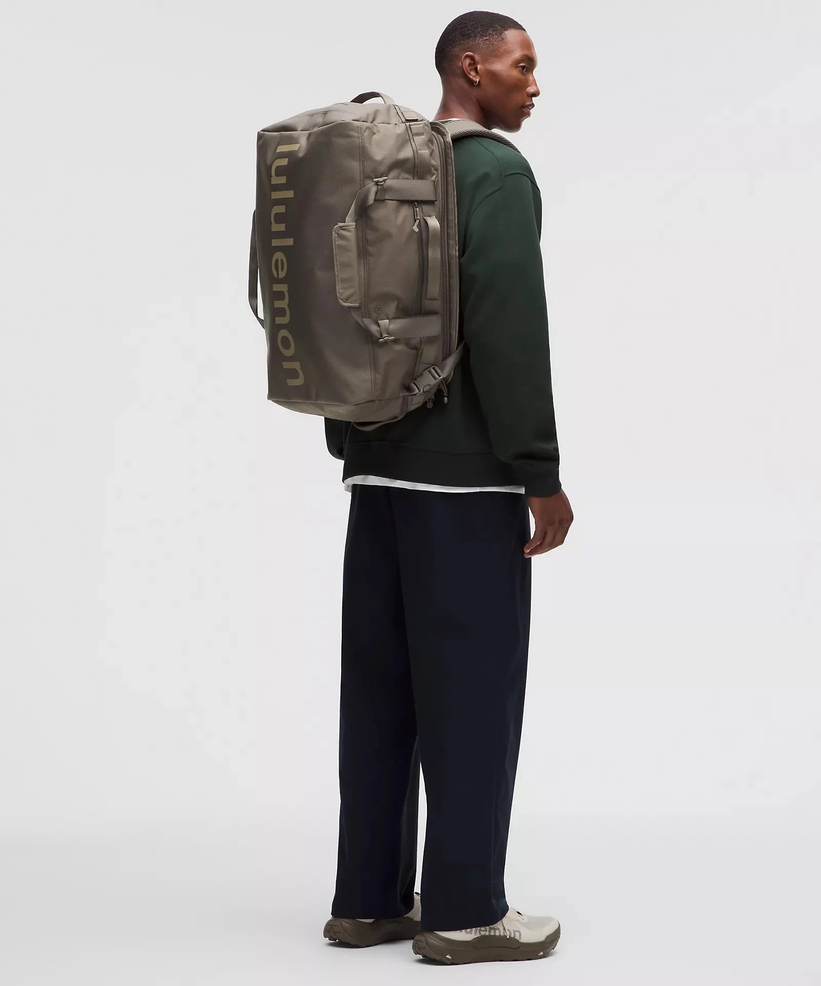 2-in-1 Travel Duffle Backpack 45L