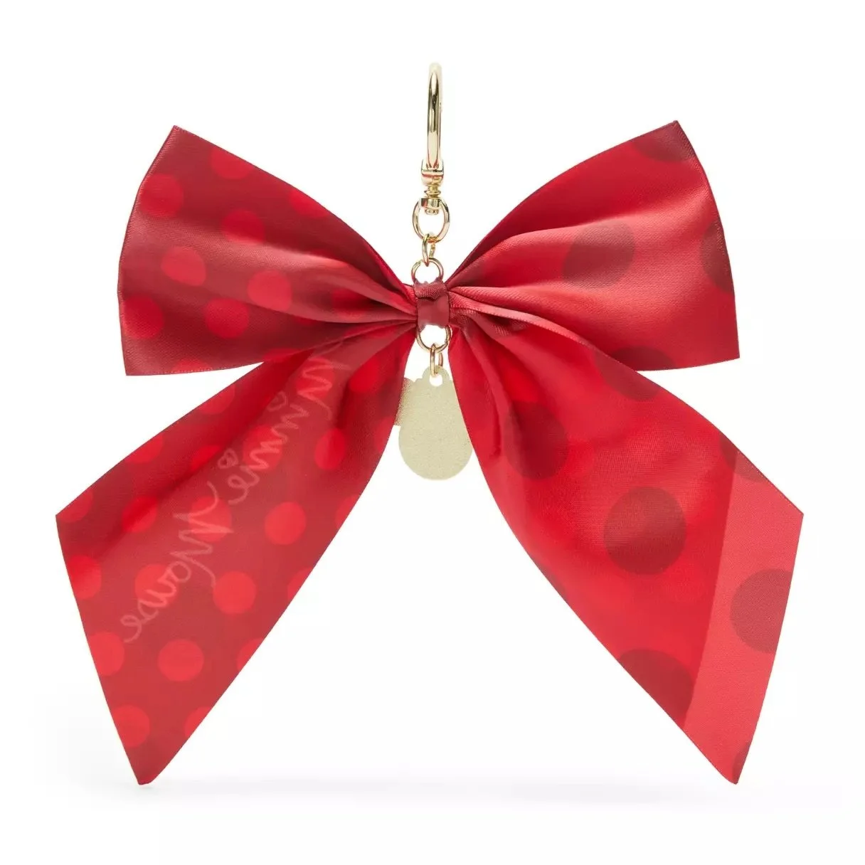 Minnie Mouse Bow Bag Charm