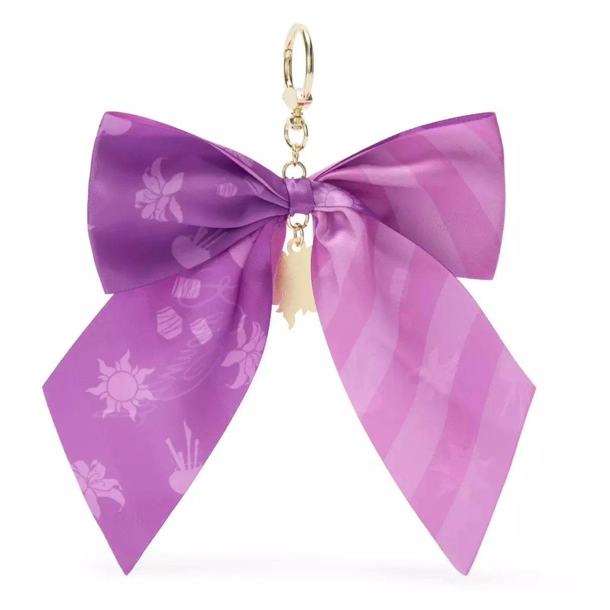 Rapunzel Bow Bag Charm