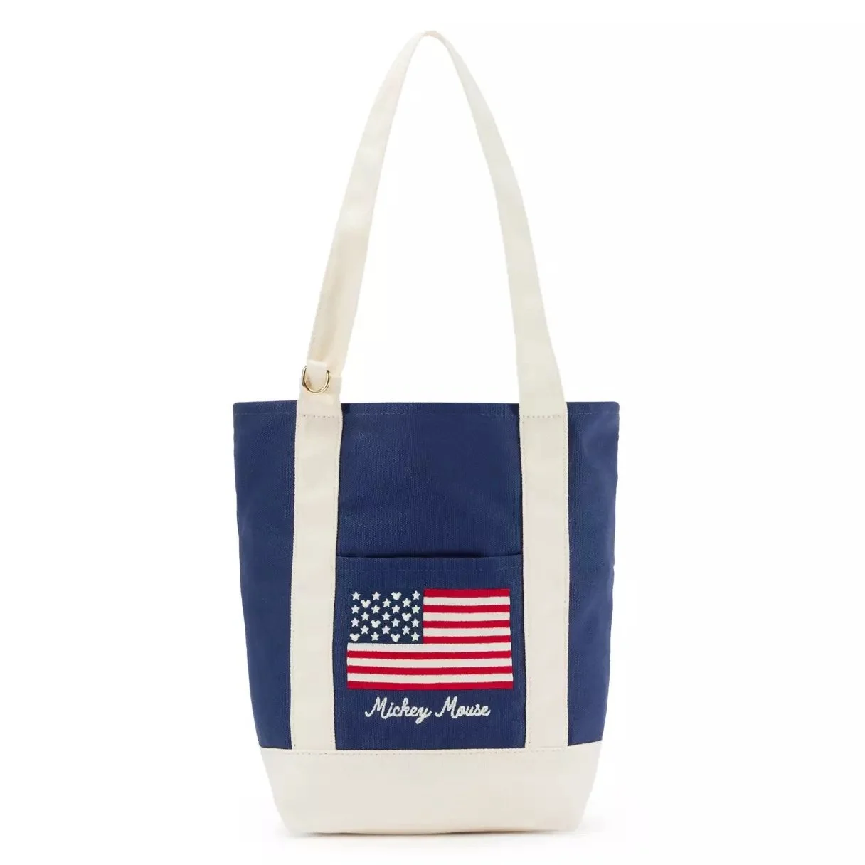 Mickey Americana Canvas Tiny Tote