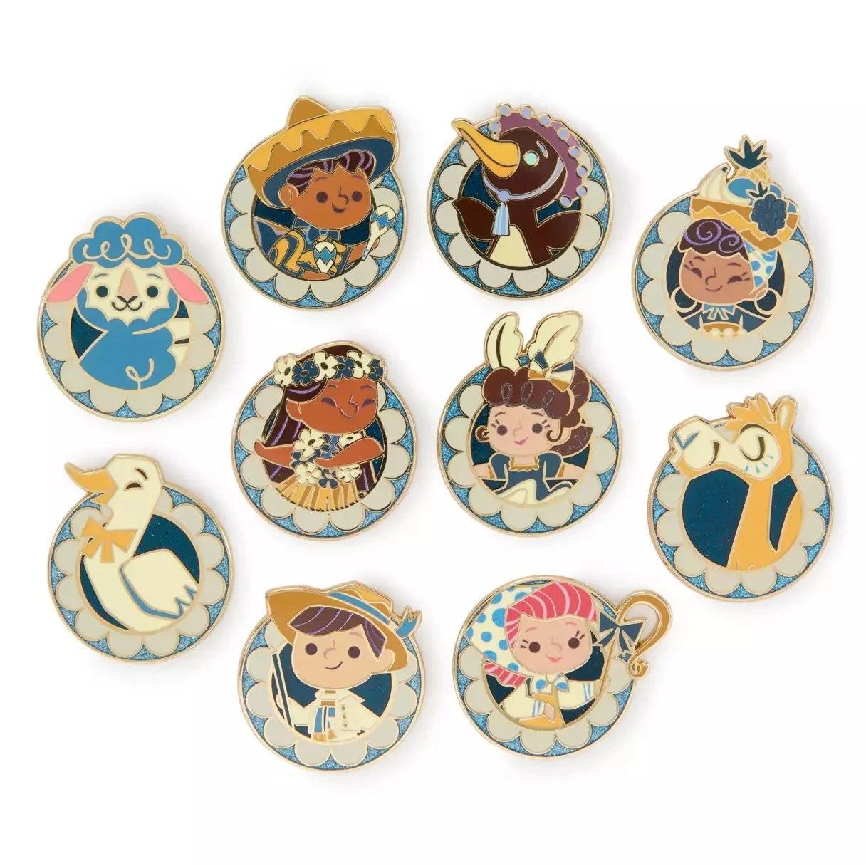 “it's a small world” 60th Anniversary Mystery Pin Blind Pack