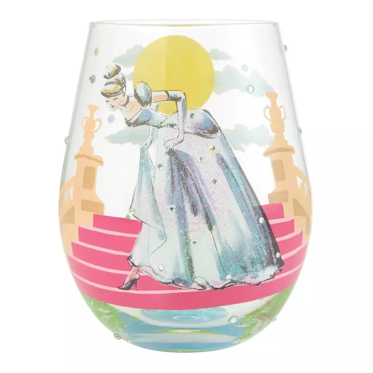Cinderella “If the Shoe Fits” Stemless Glass