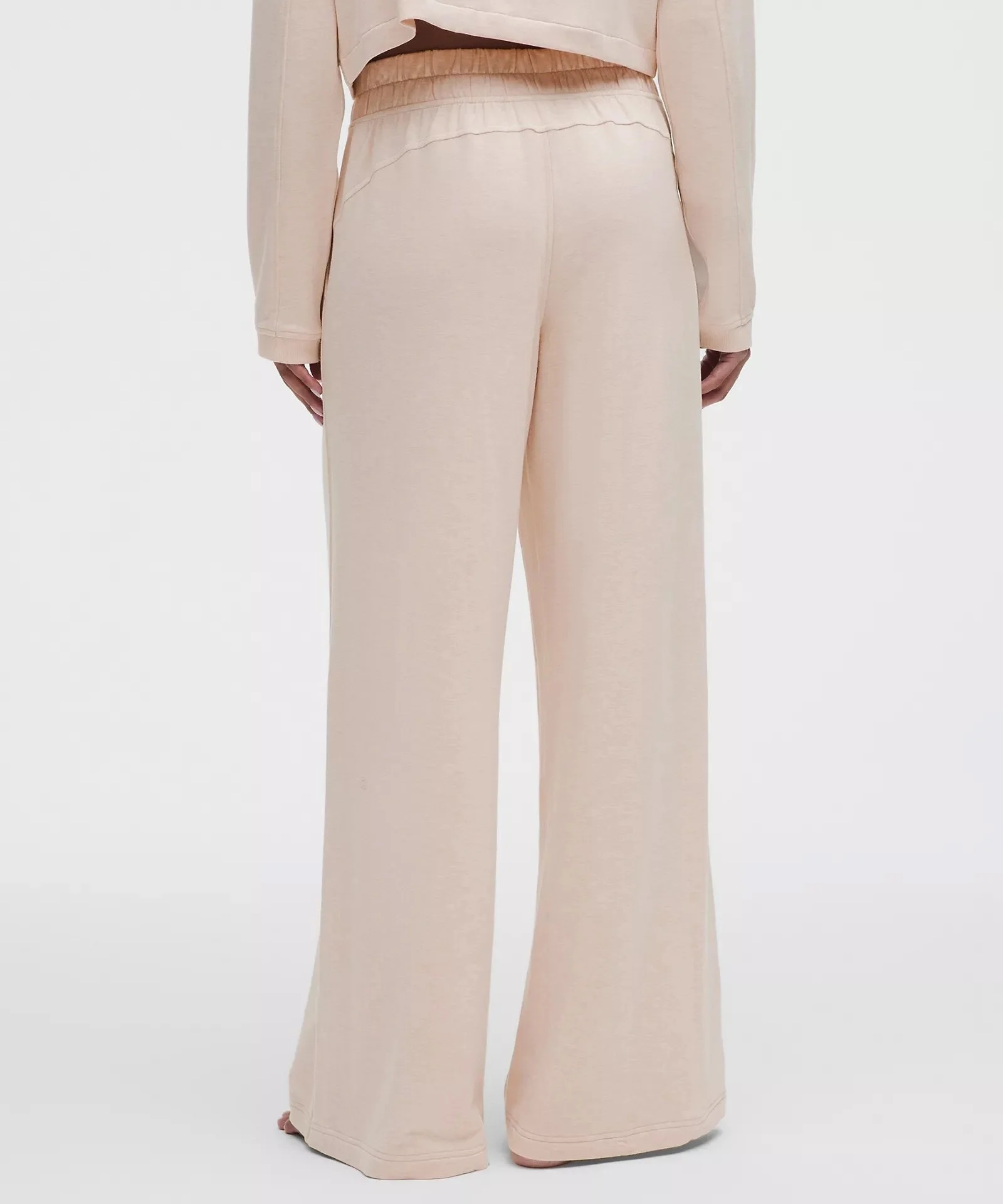 BeCalm Mid-Rise Wide-Leg Pant