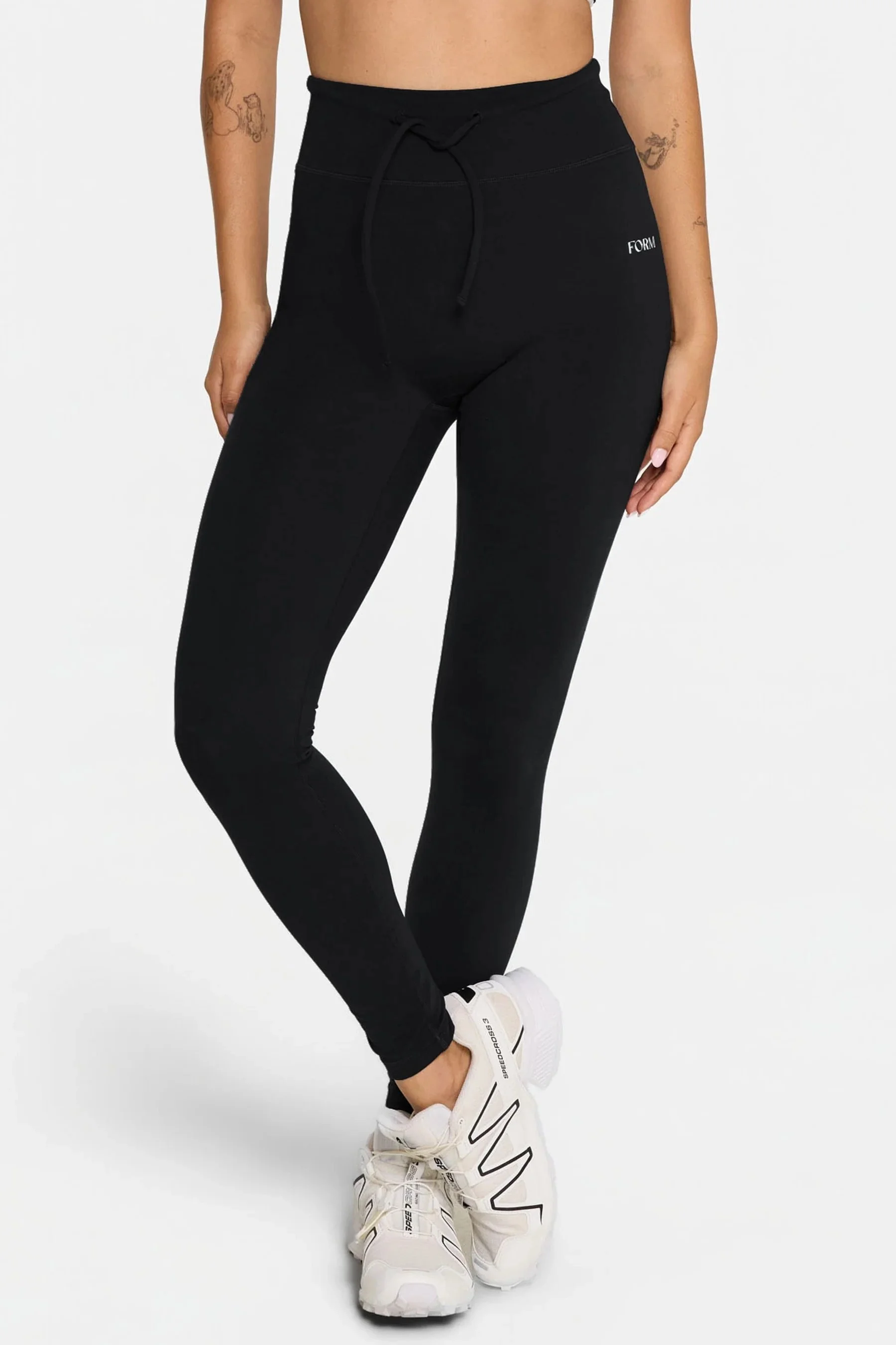 Drawstring Legging - Black
