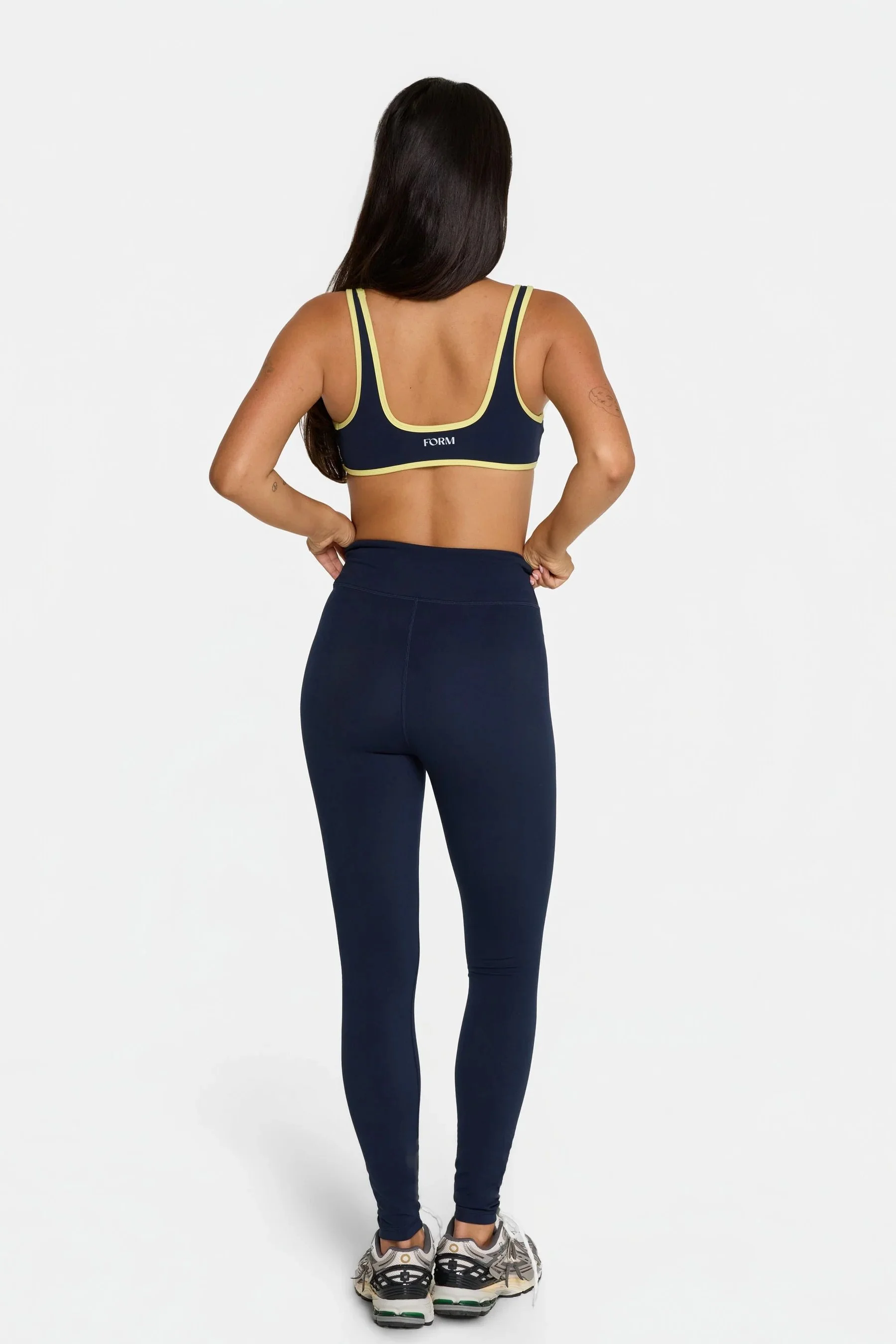 Drawstring Legging - Navy