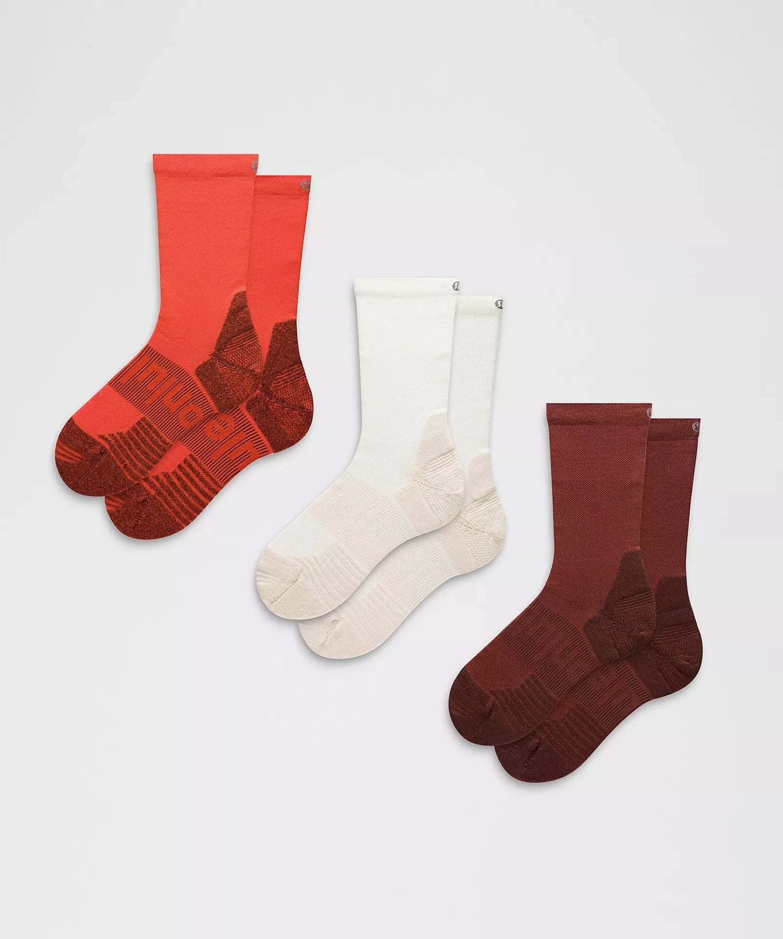 Power Stride Cushion Crew Socks 3 Pack