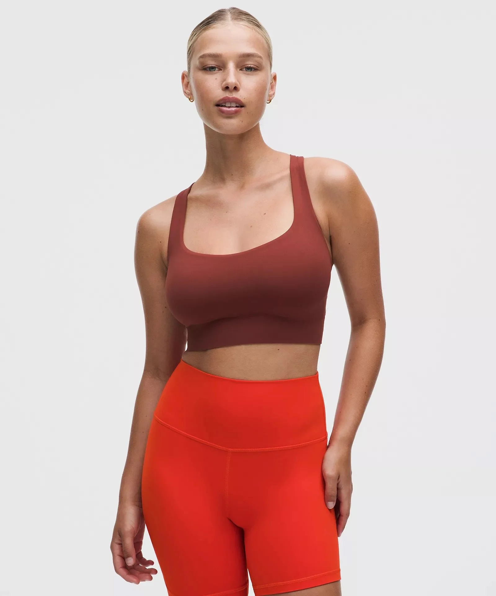 FlexyFlex Strappy Longline Yoga Bra D-DDD Cups