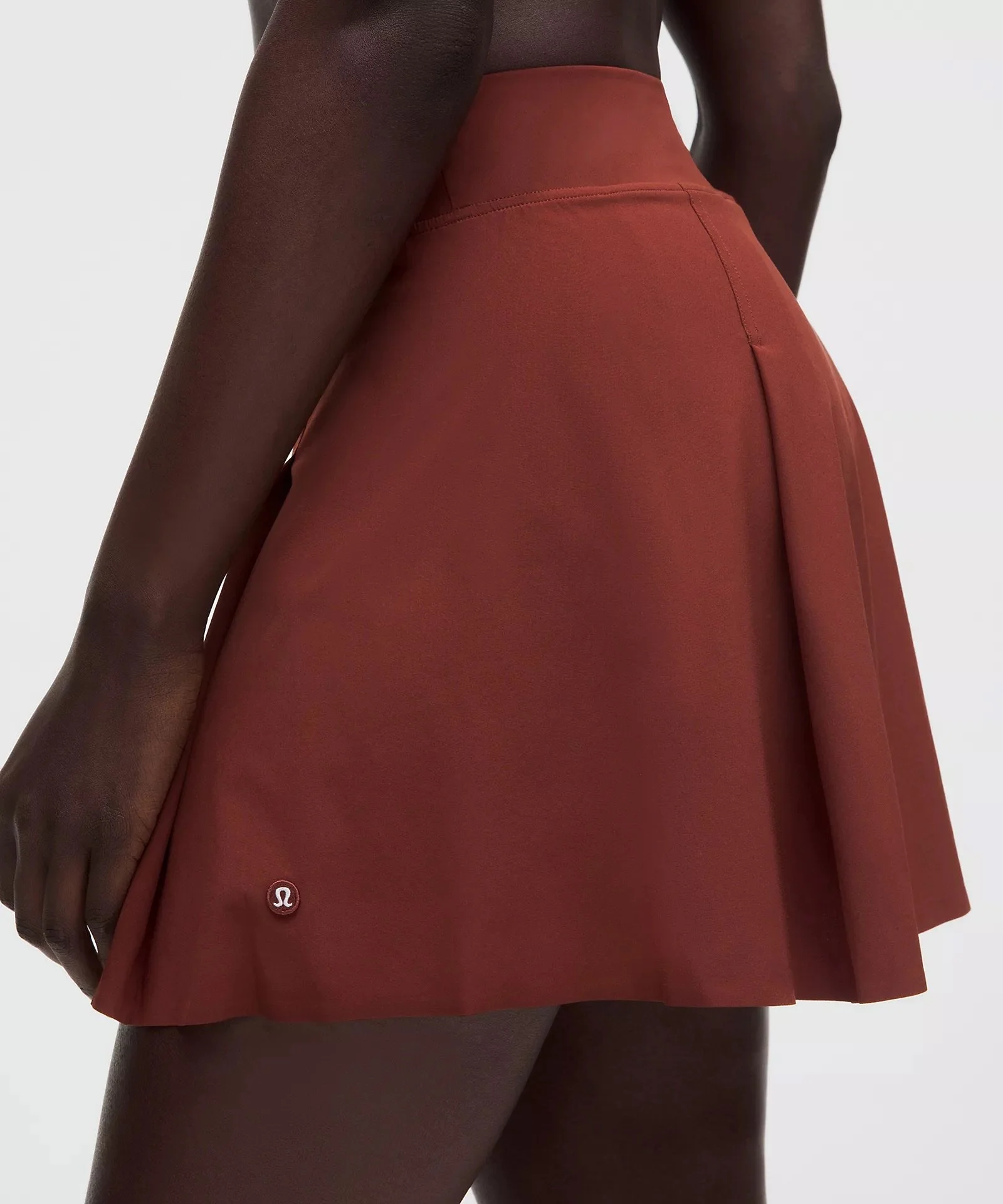 A-Line Side-Pleat Tennis Skirt