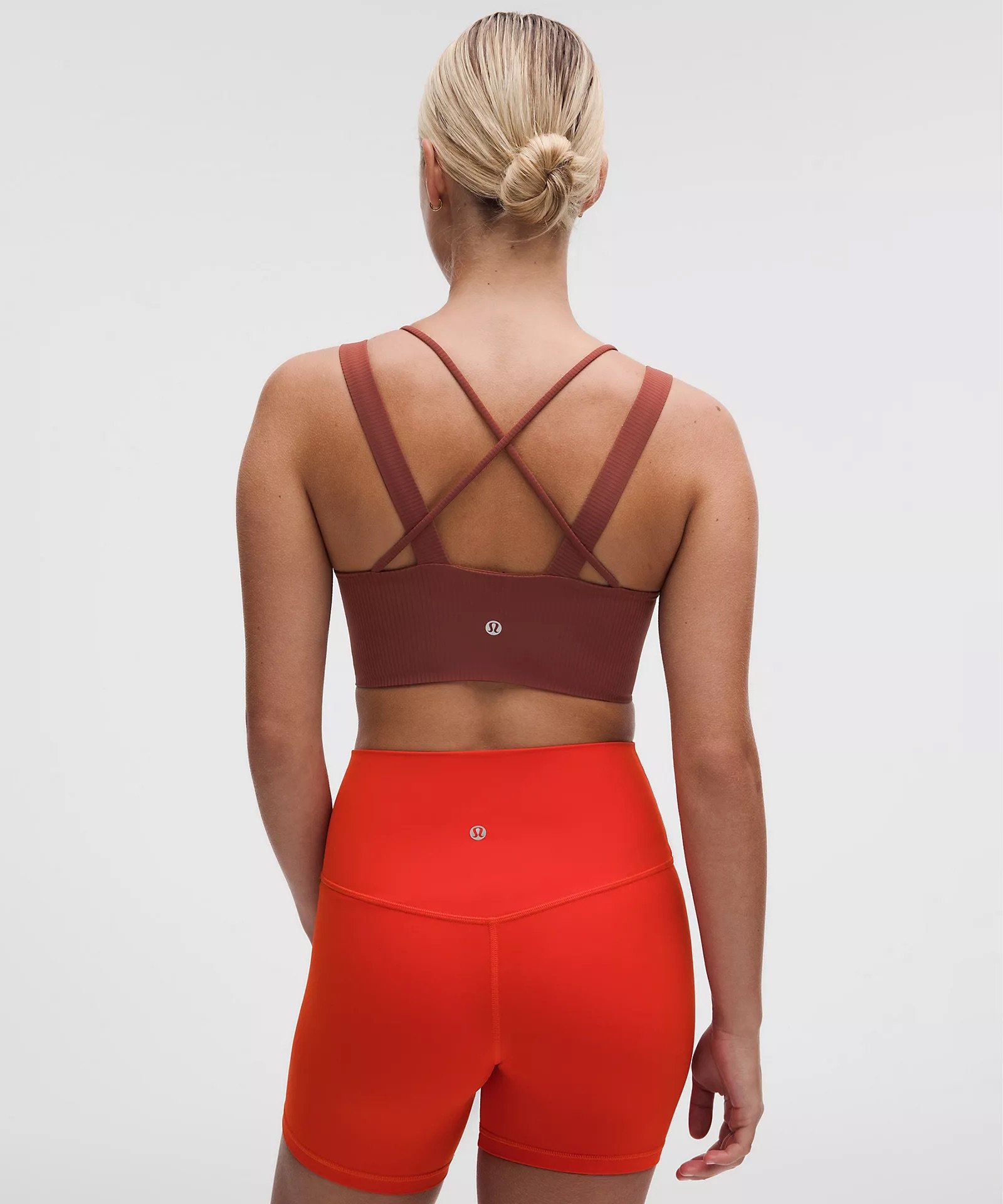 Like a Cloud Ribbed Longline Bra - D/DD Cup