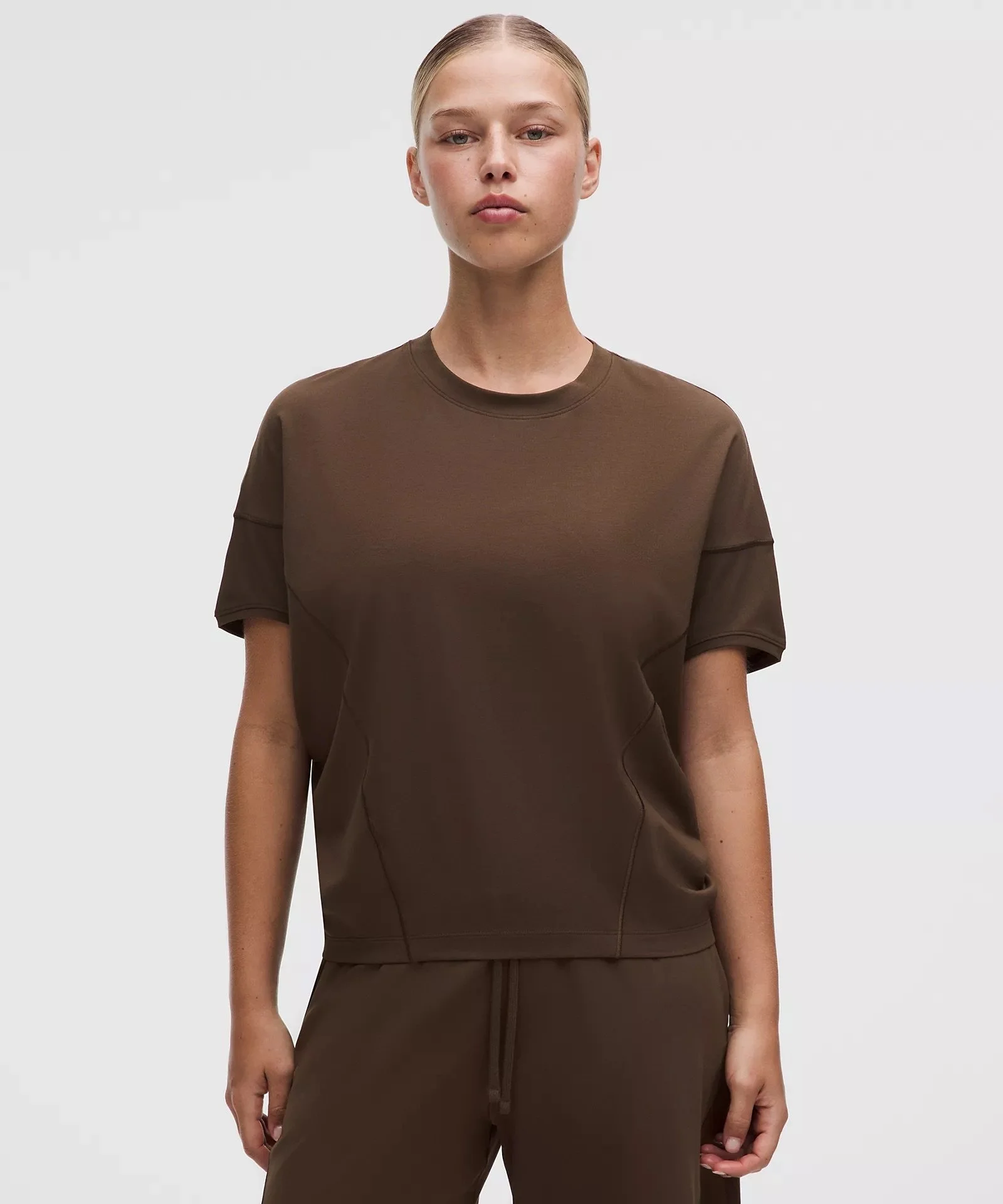 Cotton-Modal Dolman T-Shirt