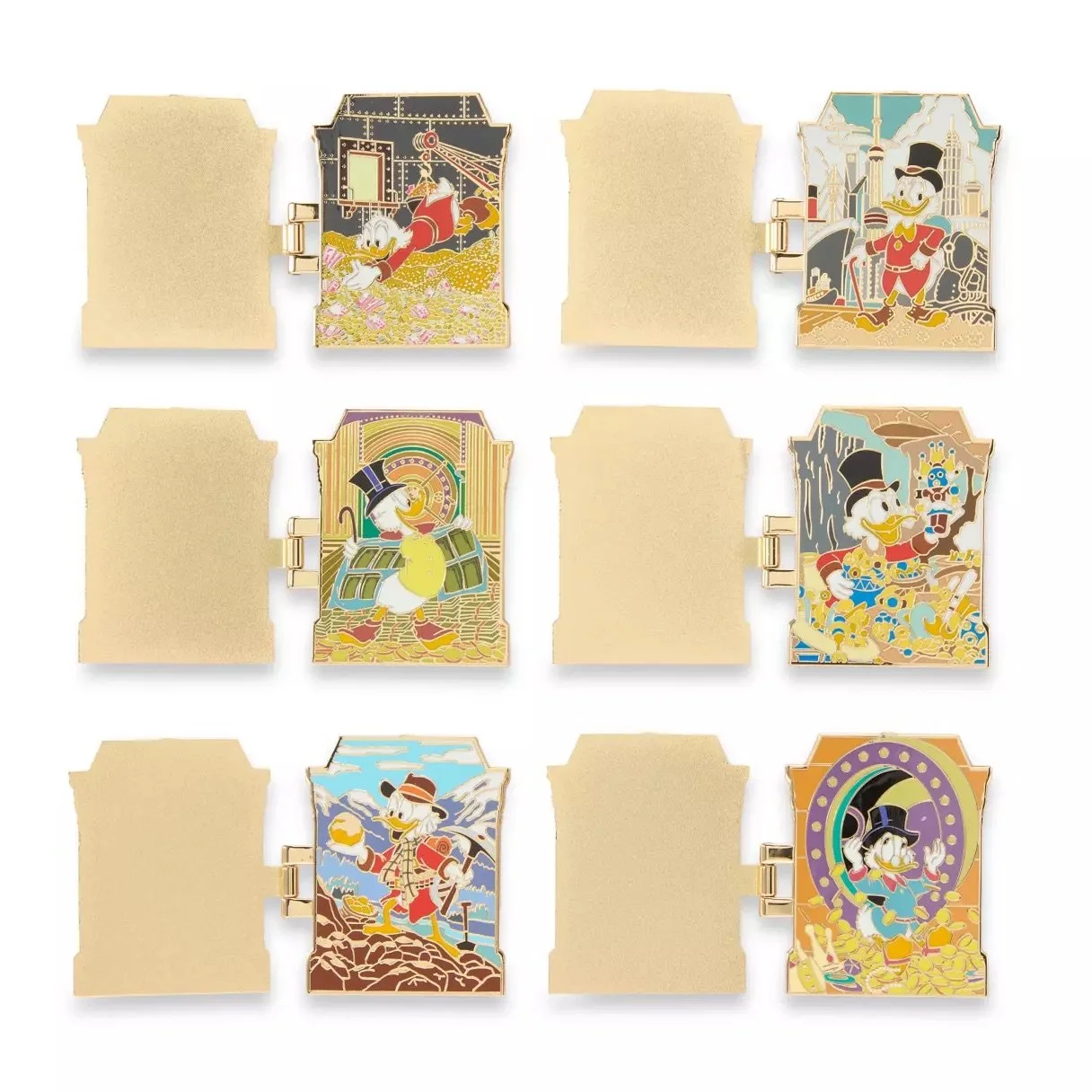 Scrooge McDuck Hinged Mystery Pin Blind Pack