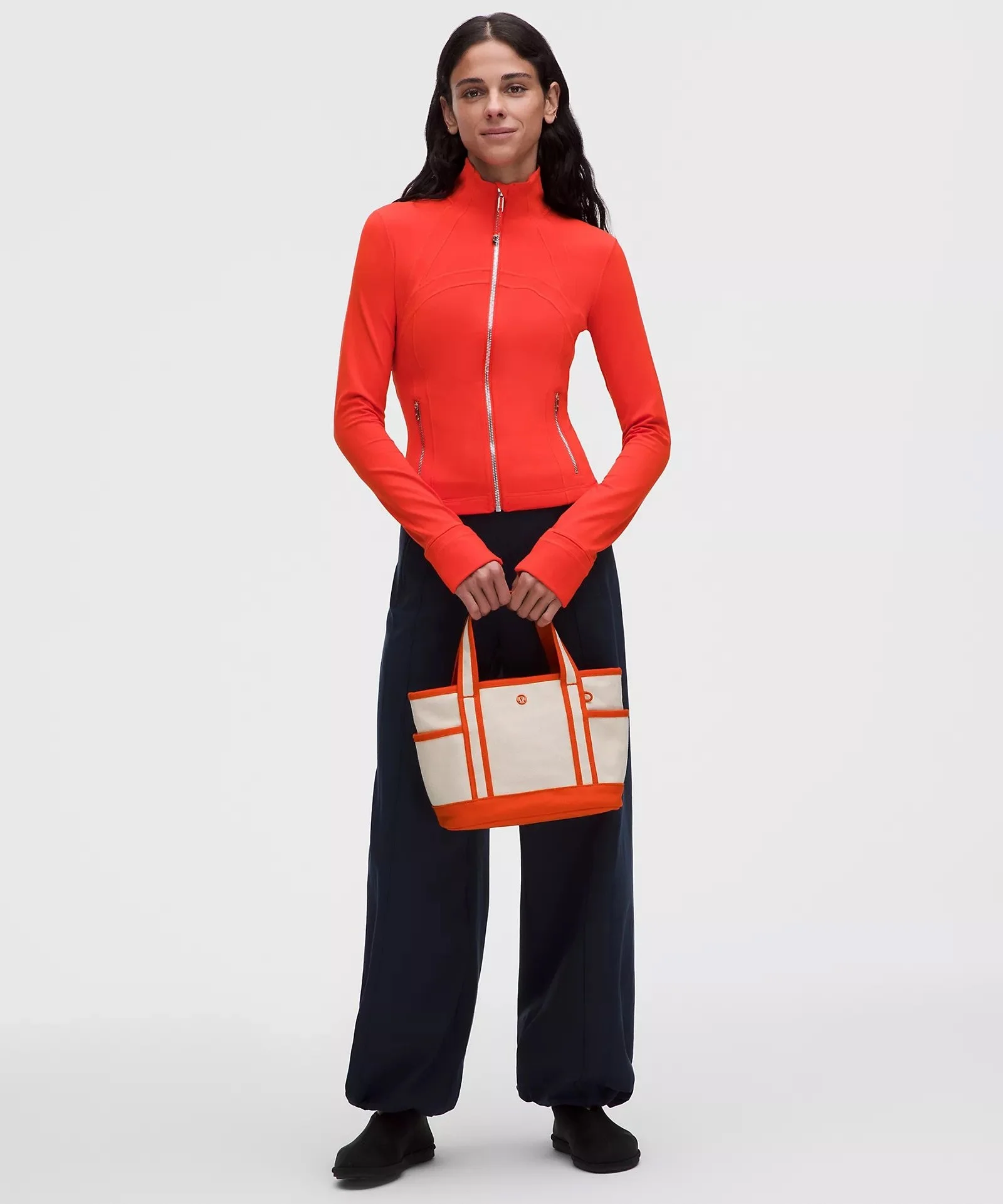 Daily Multi-Pocket Small Zip-Top Tote Bag 5L