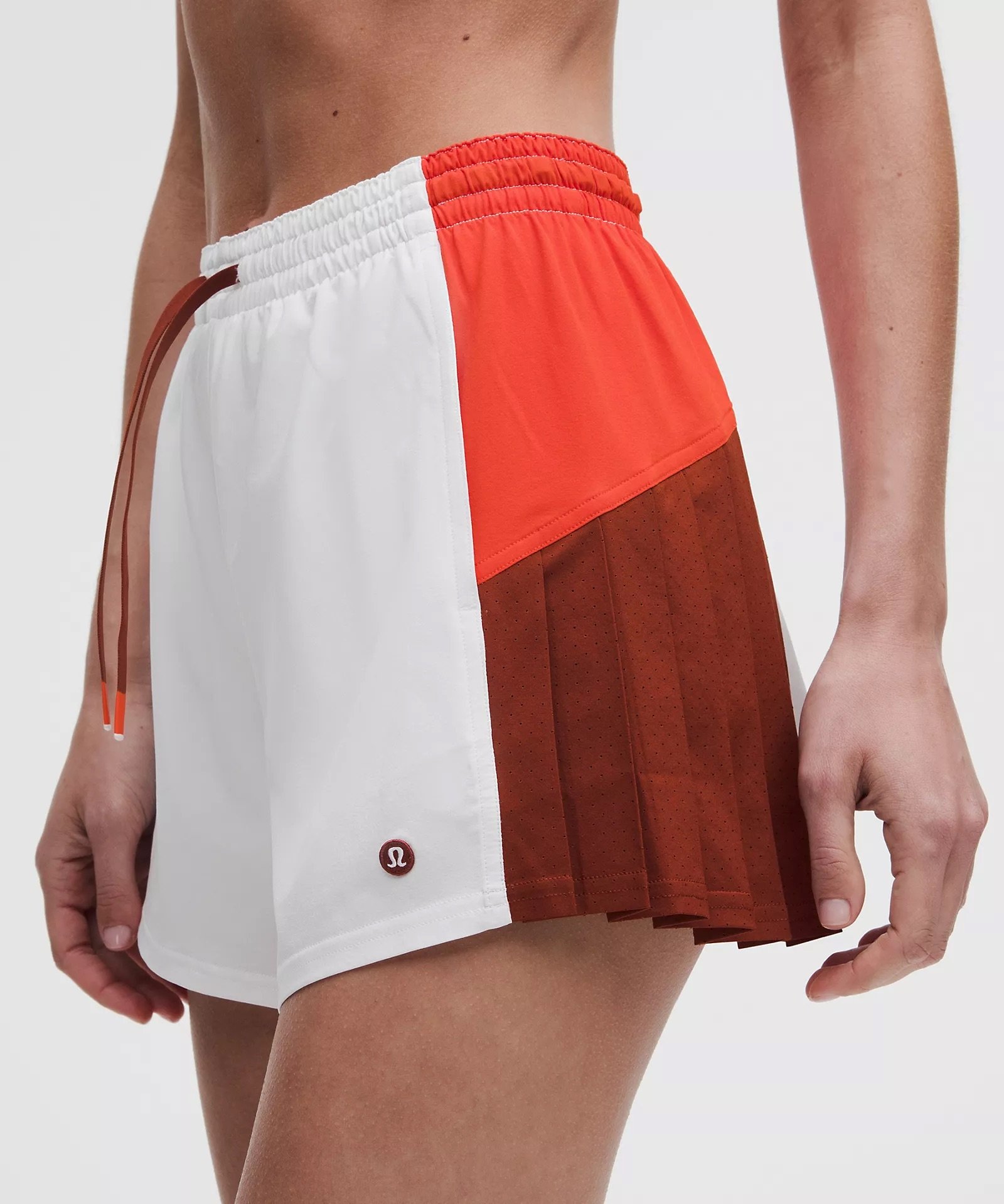 Court Champ Side-Pleat High-Rise Tennis Short 3"