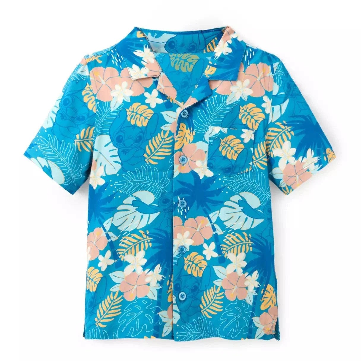 Kids Stitch Surf Aloha Shirt