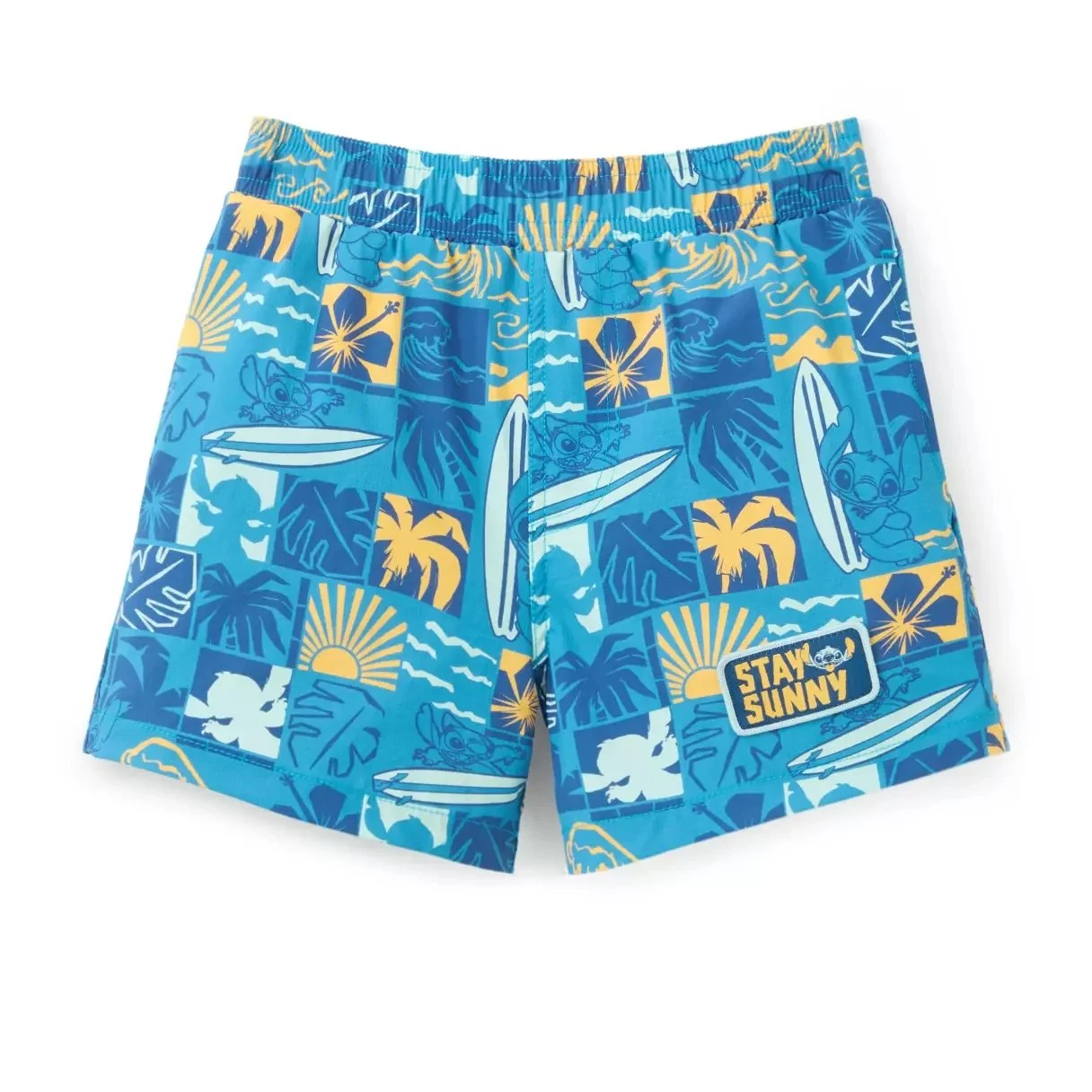 Kids Stitch Surf Swim Shorts