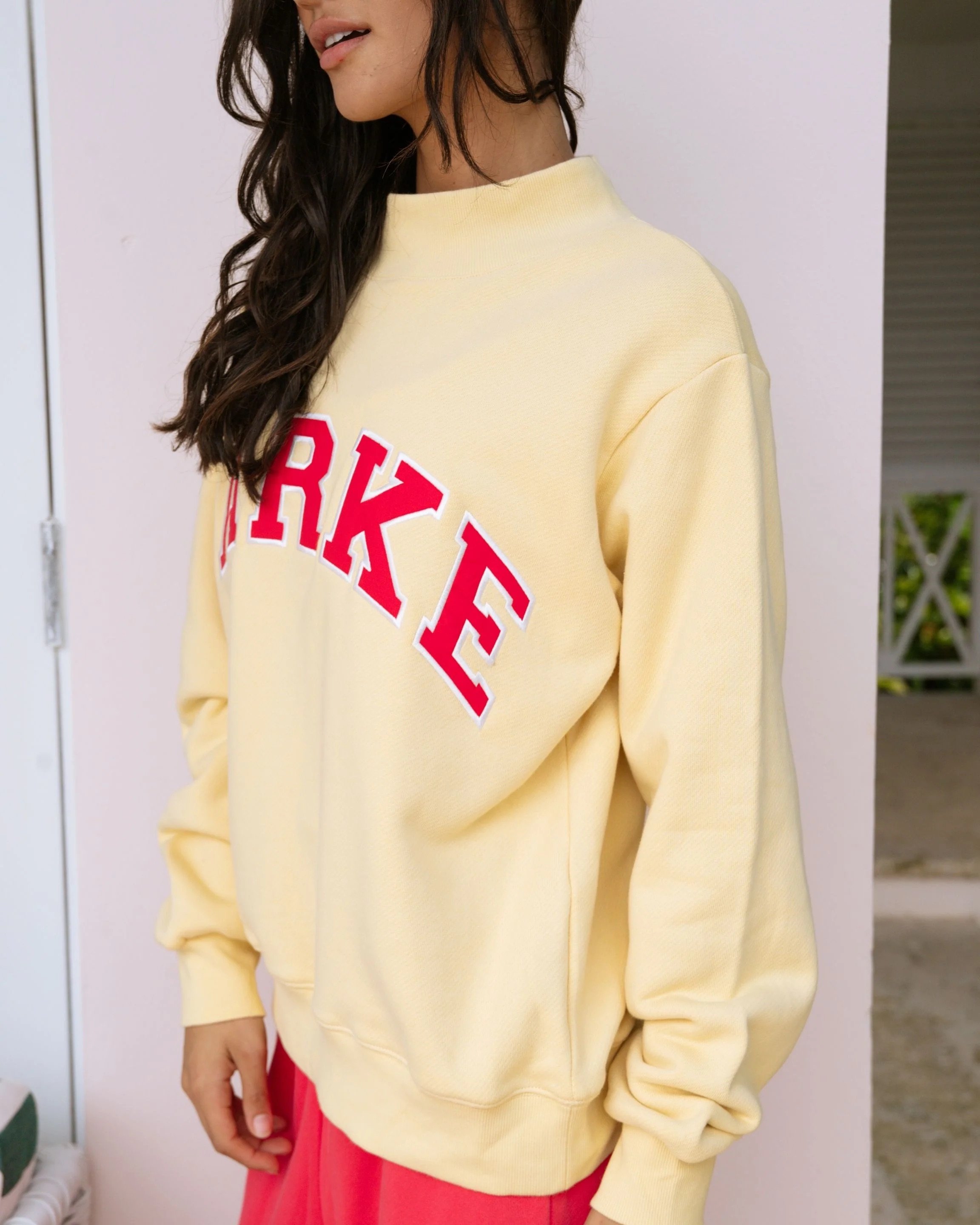 Varsity Mockneck - Lemonade
