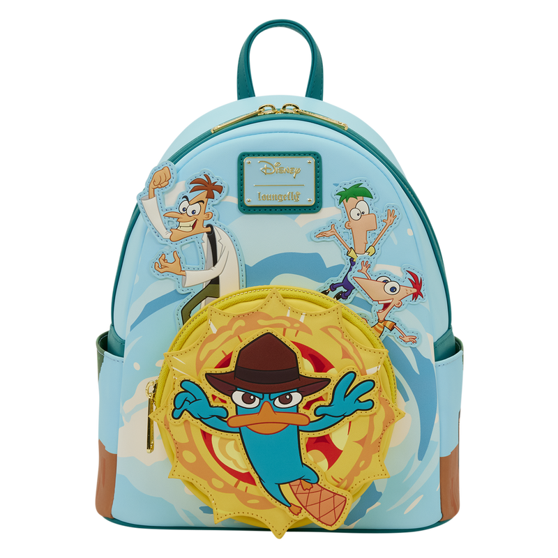 Phineas &amp; Ferb Light-Up Mini Backpack