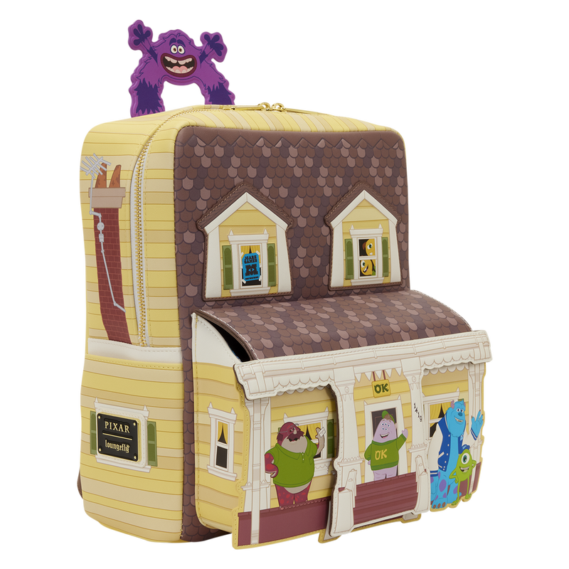 Monsters University Oozma Kappa House Figural Mini Backpack