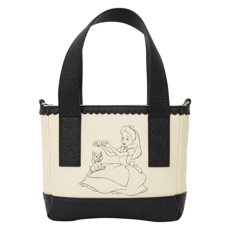 Alice in Wonderland Mini Tote Crossbody Bag