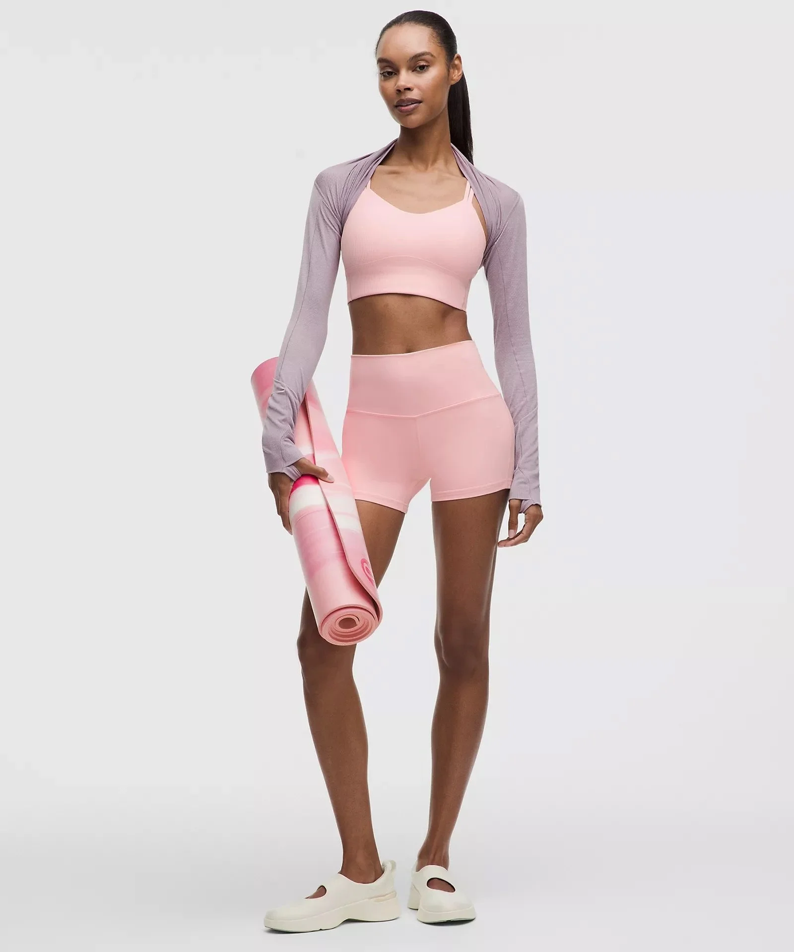 Like a Cloud Ribbed Longline Bra