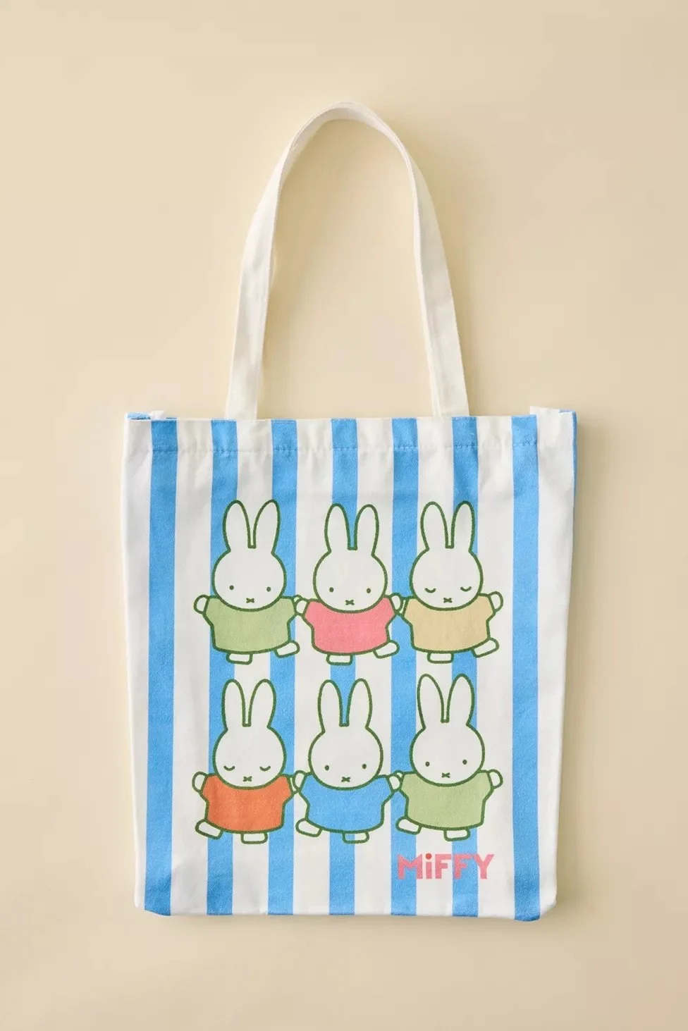 Miffy Striped Tote Bag