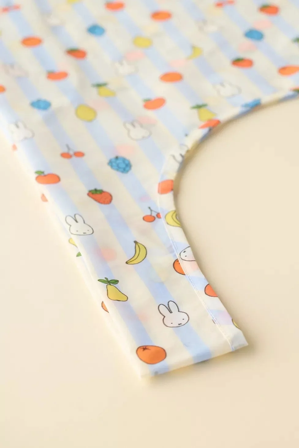 Picnic Stripes Miffy Standard Baggu Reusable Tote Bag