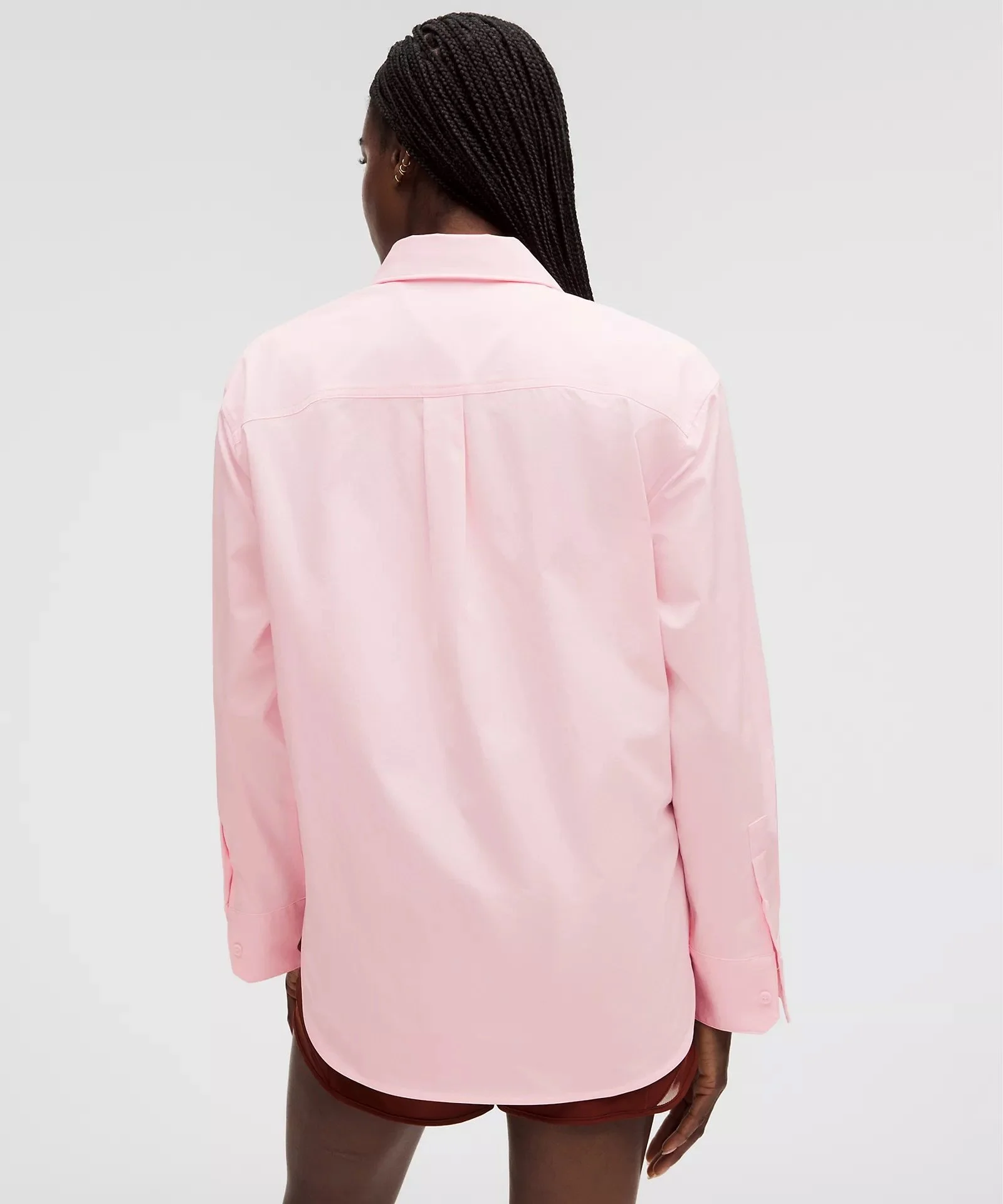 Woven Relaxed-Fit Button-Up Shirt