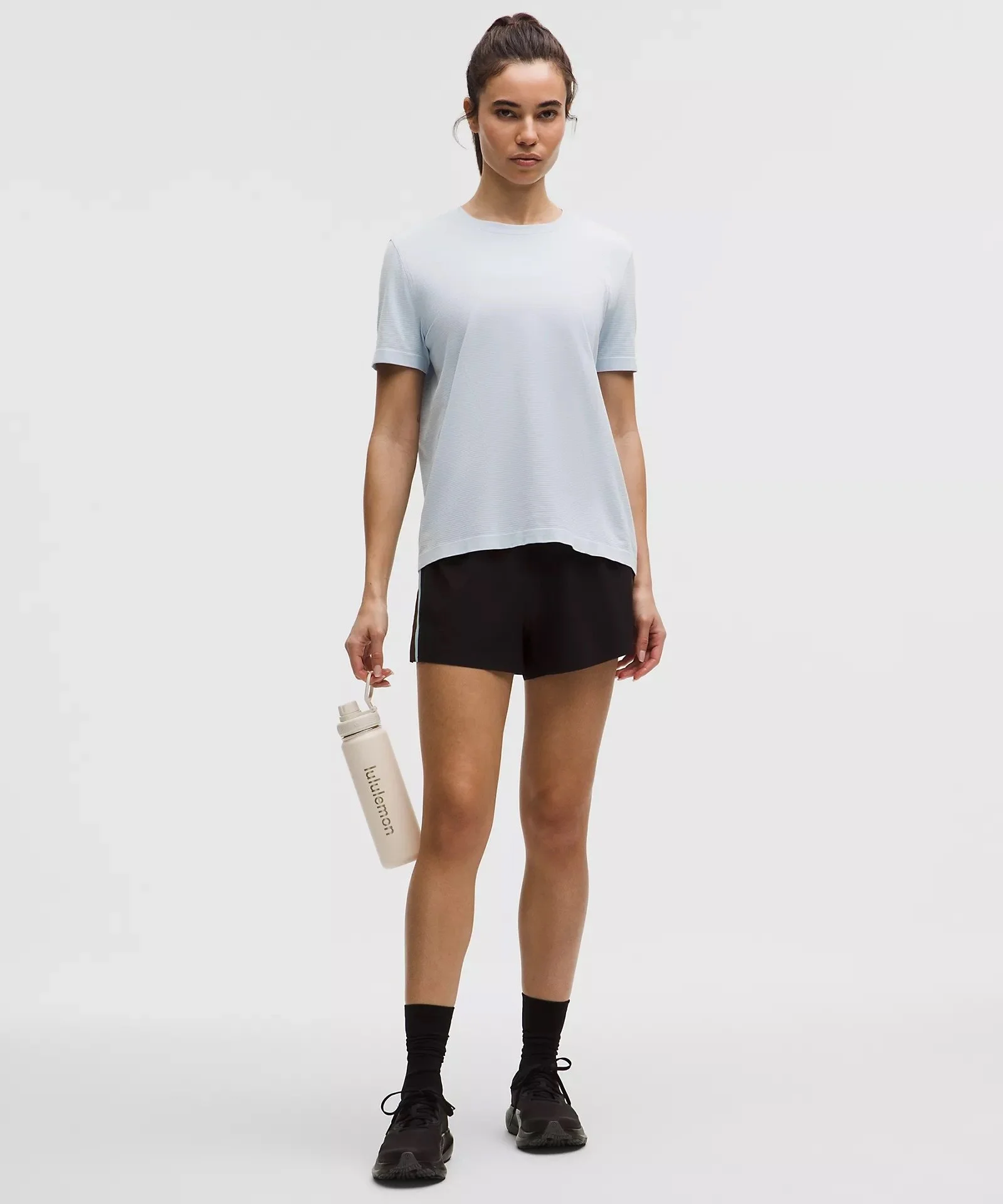 Swiftly Relaxed Short-Sleeve Shirt Hip Length