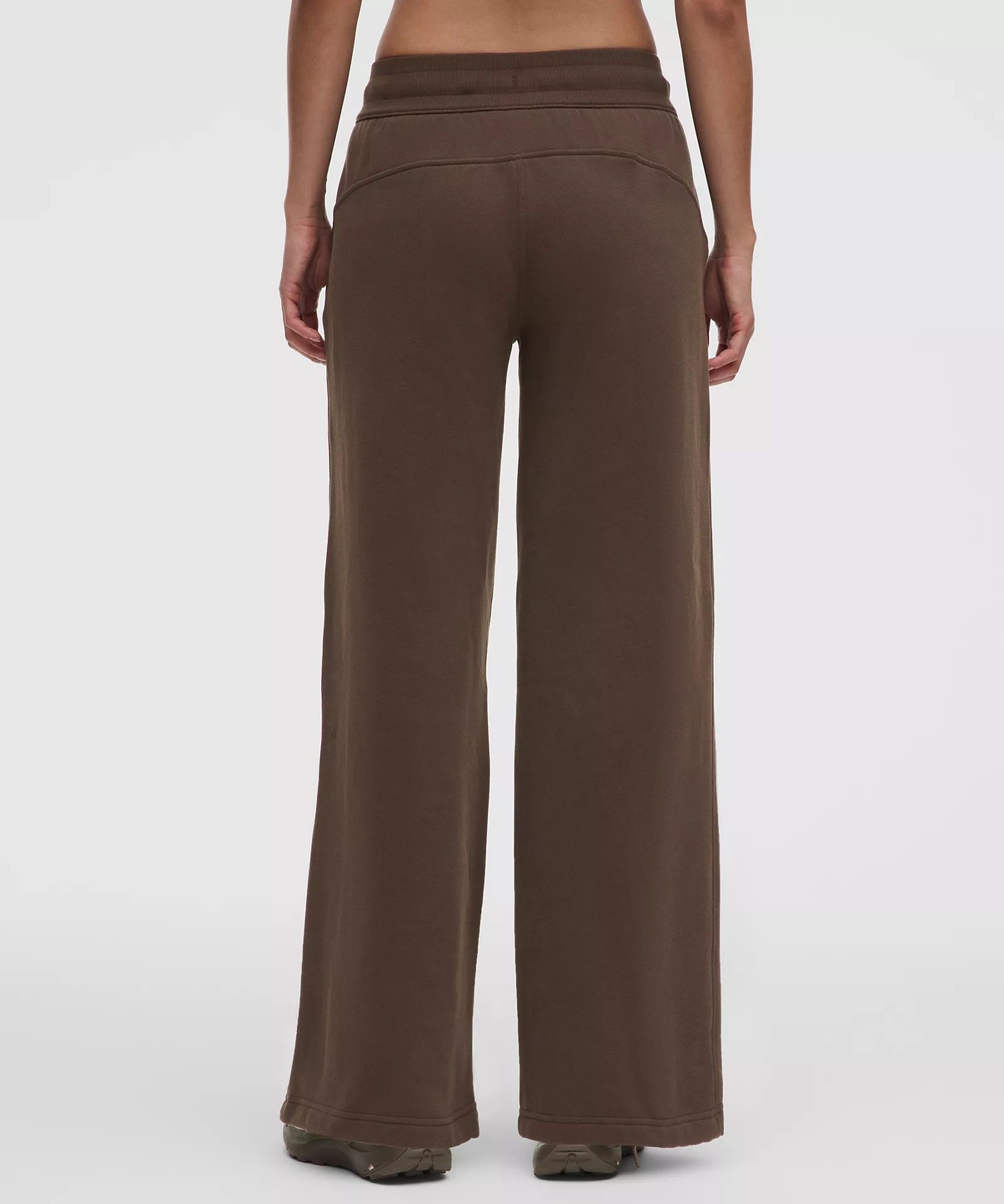 Scuba Mid-Rise Wide-Leg Pant
