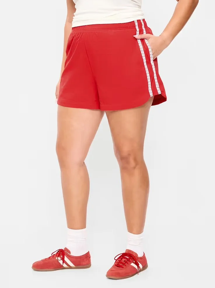 High-Waisted TrekTech Run Shorts