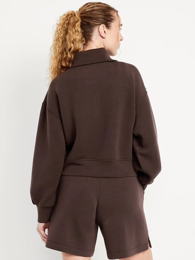 Bounce Fleece Half-Zip Pullover Sweatshirt