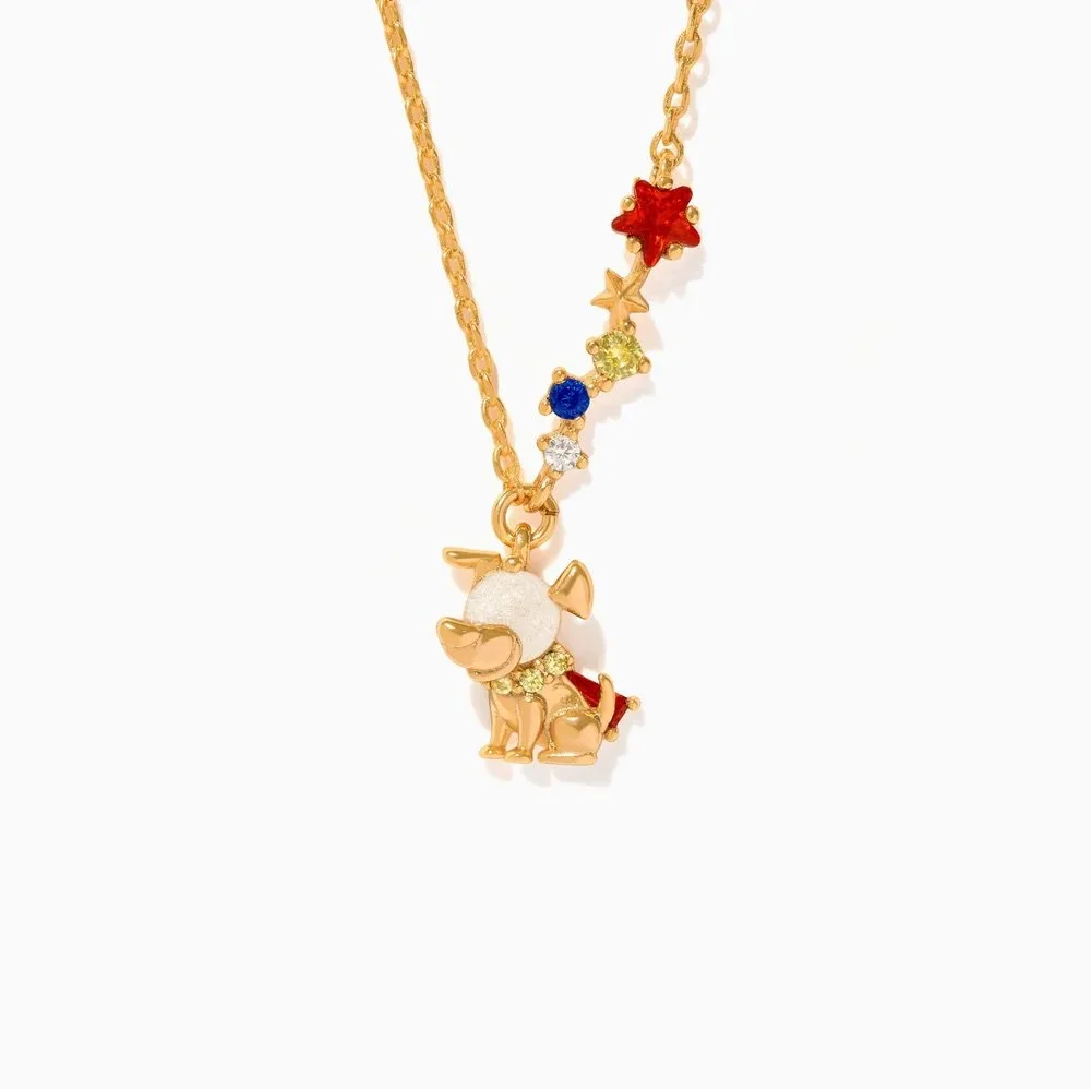 Krypto&nbsp;the&nbsp;Superdog&nbsp;Necklace - Gold