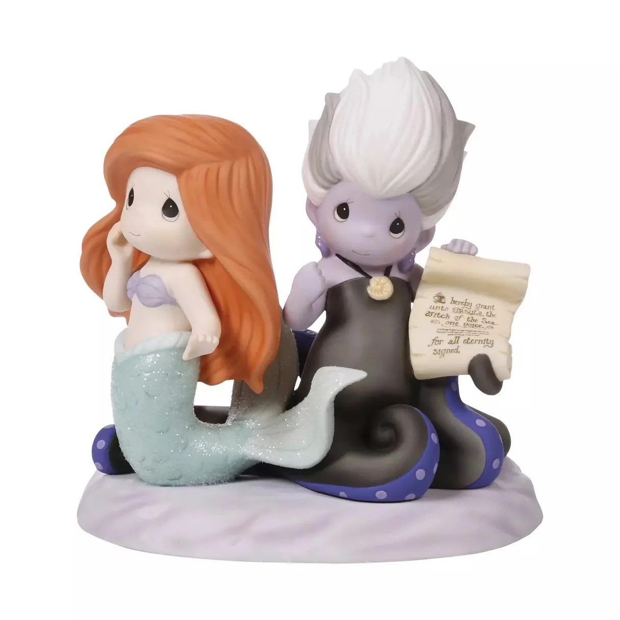 Precious Moments Ariel &amp; Ursula “Make Waves in the Sea” Figure