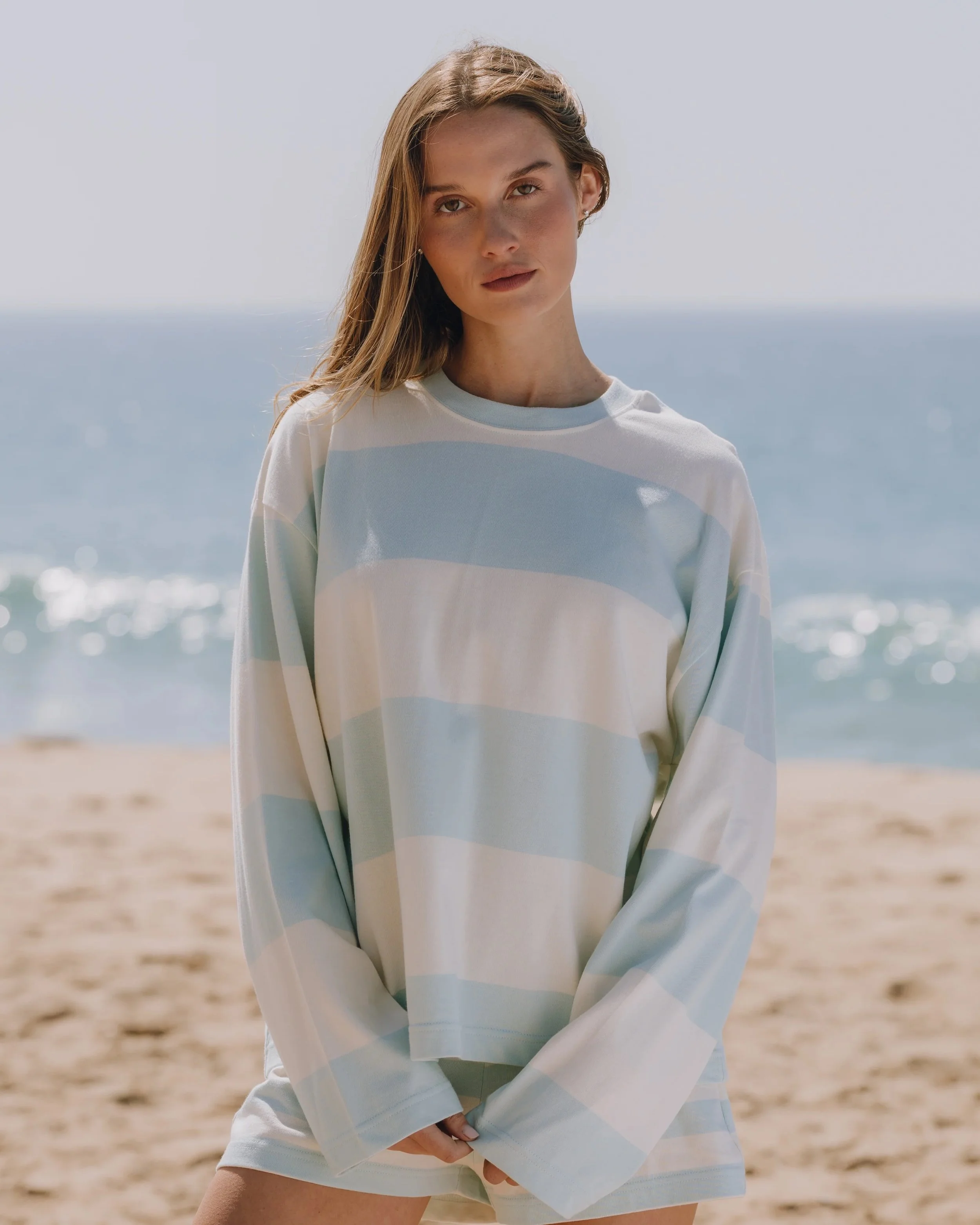 Oversized Long Sleeve - Lake Day