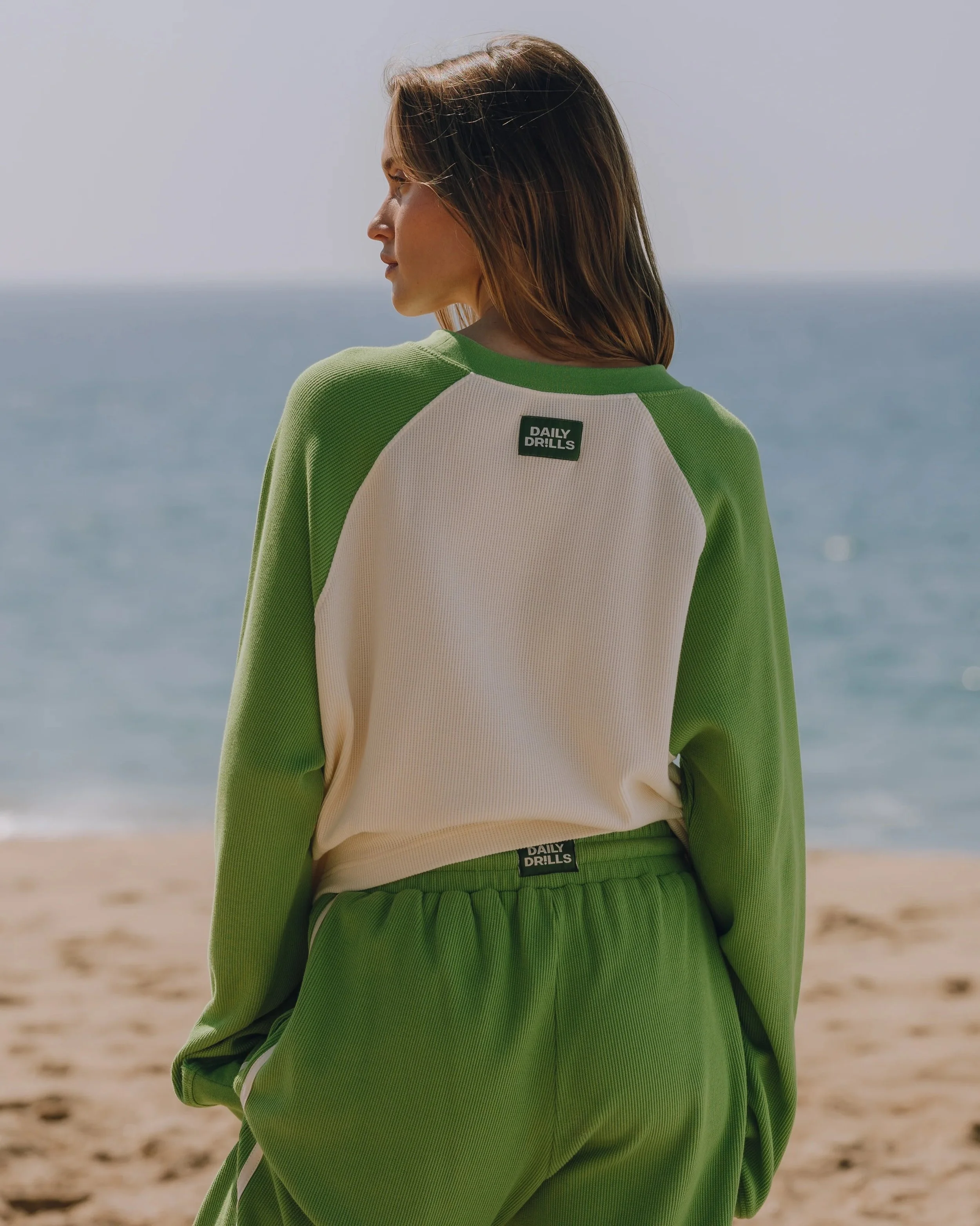 Oversized Raglan Thermal‍ - Lucky