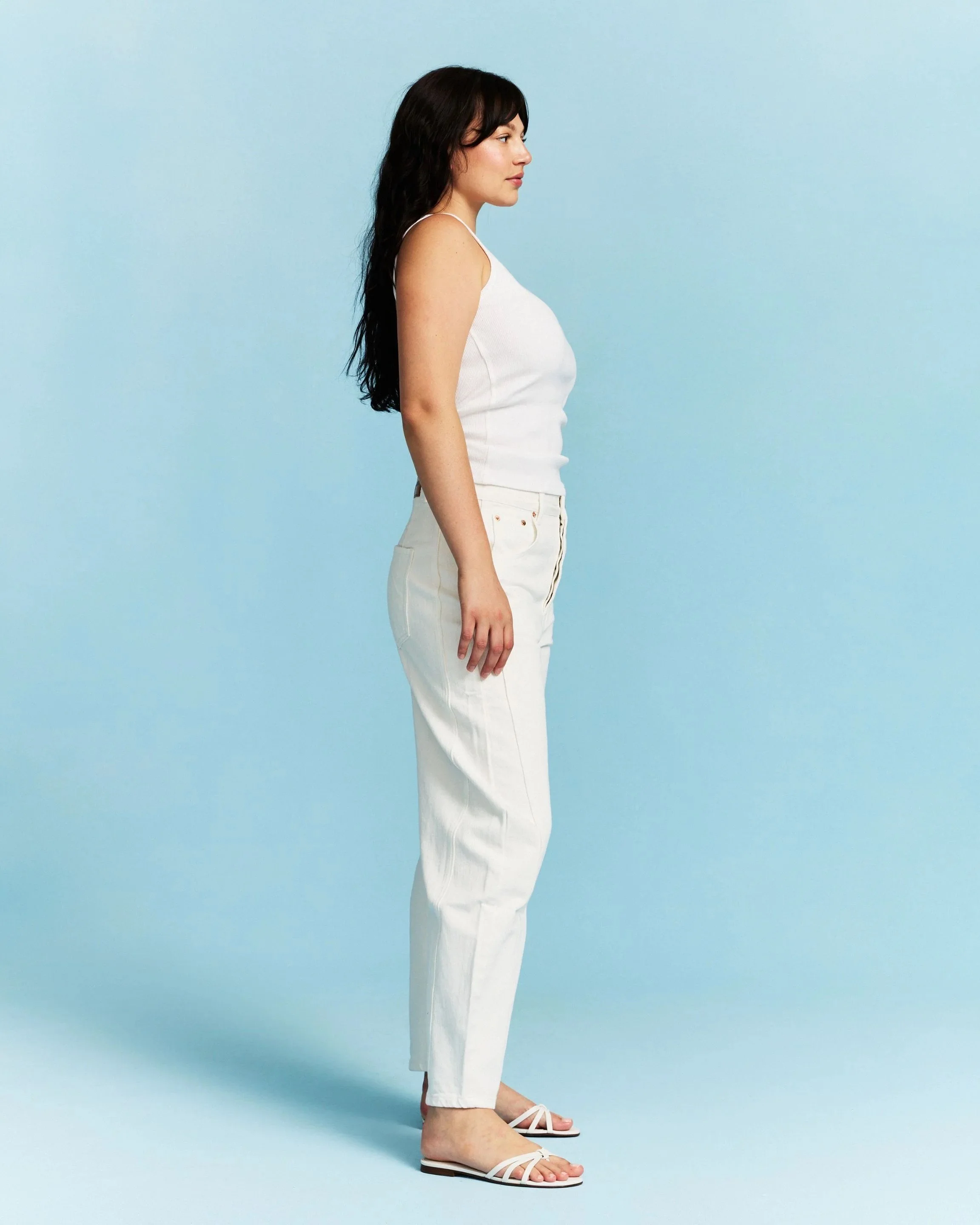 Horseshoe Jeans - White