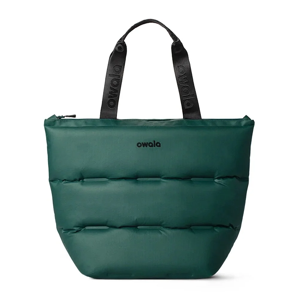 The Puffer 13L Insulated Tote Bag - Fern Fresh