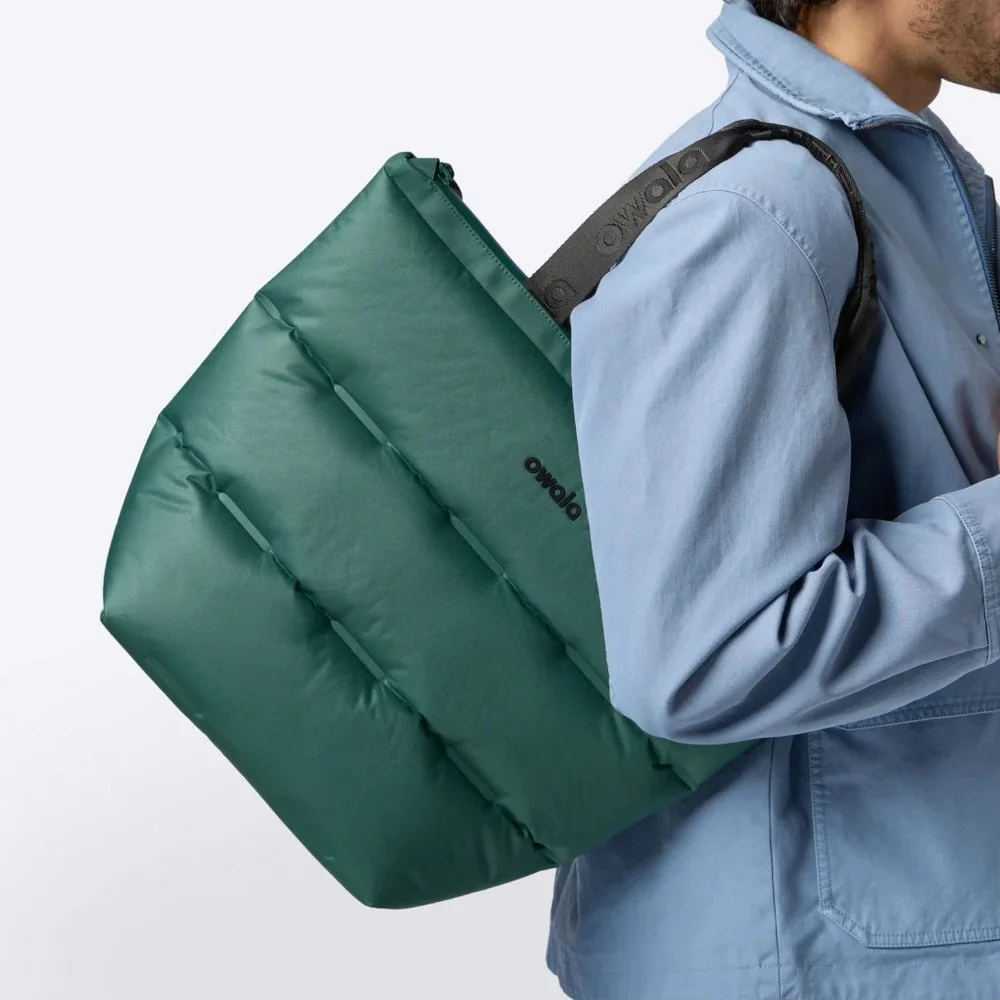 The Puffer 13L Insulated Tote Bag - Fern Fresh