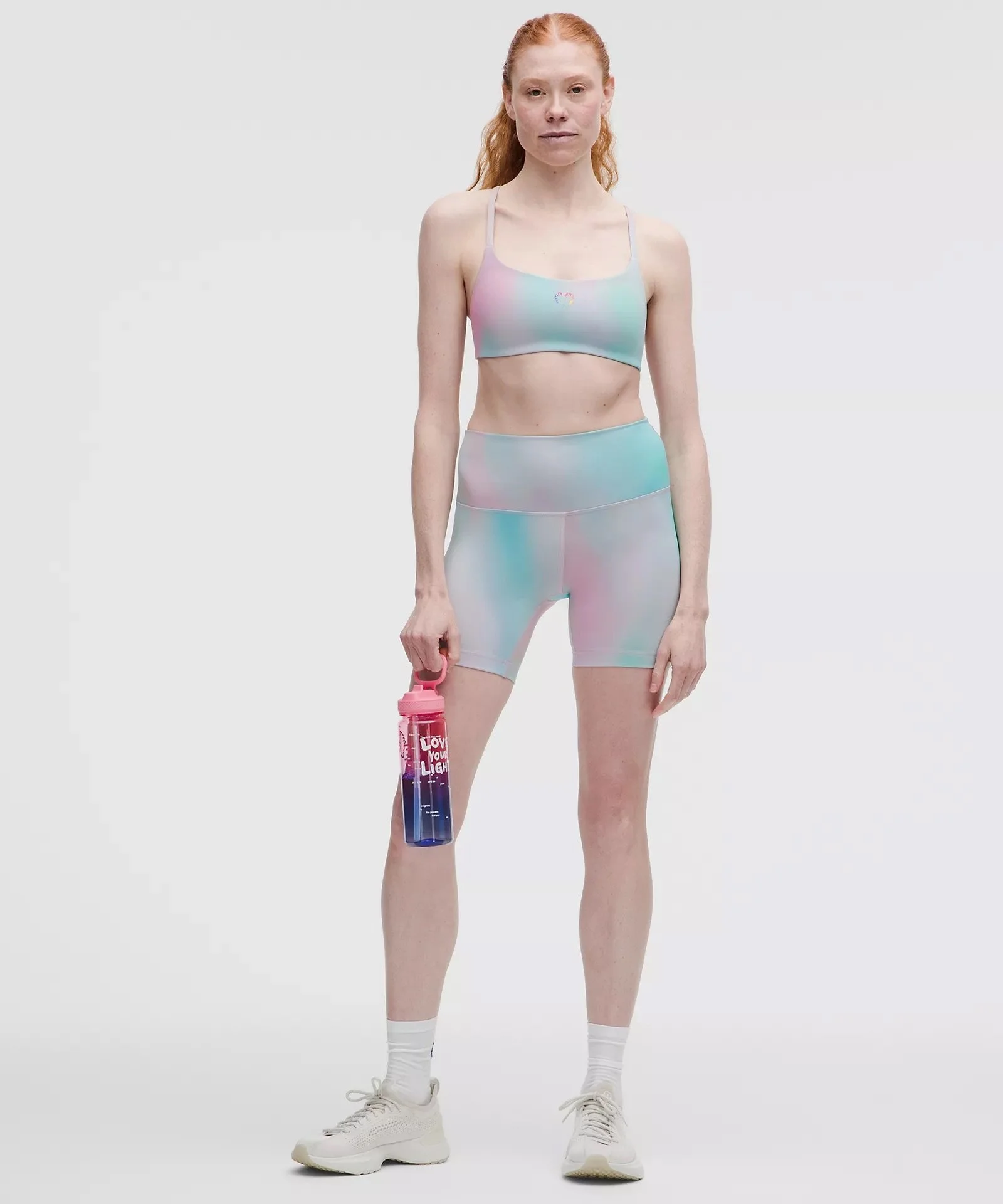 Wunder Train Strappy Racer Bra Pride - A/B Cups