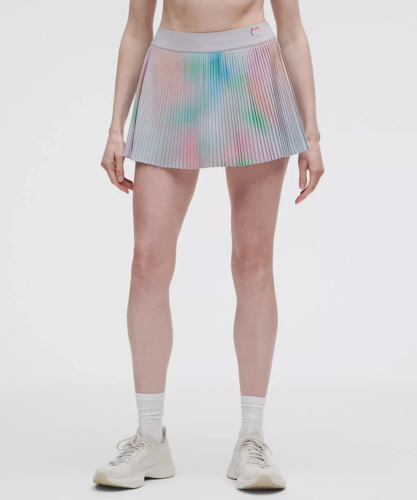 RePleat High-Rise Pleated Tennis Skirt Pride