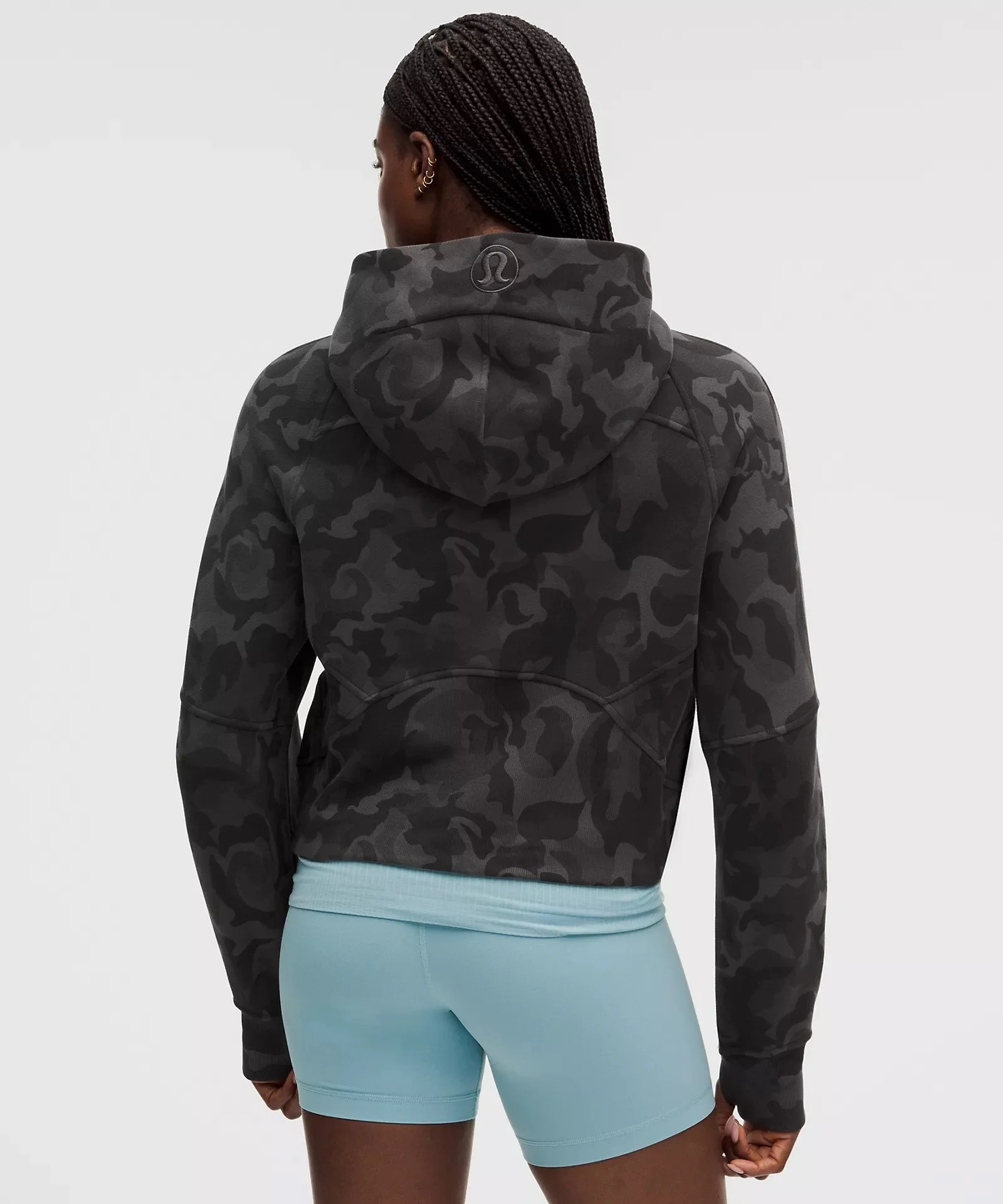 Scuba Oversized Half-Zip Hoodie