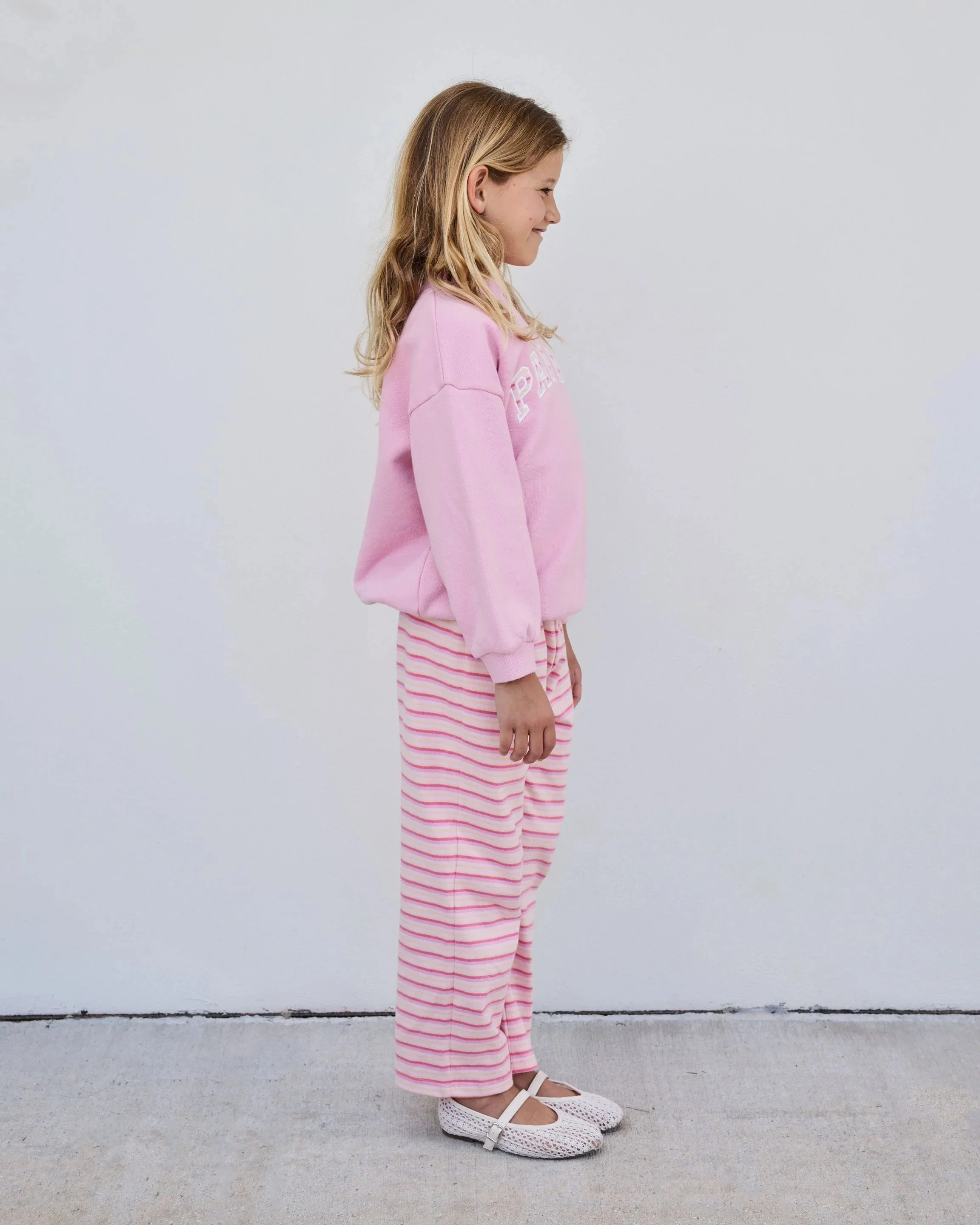 Kids Varsity Mockneck - Sweetpea