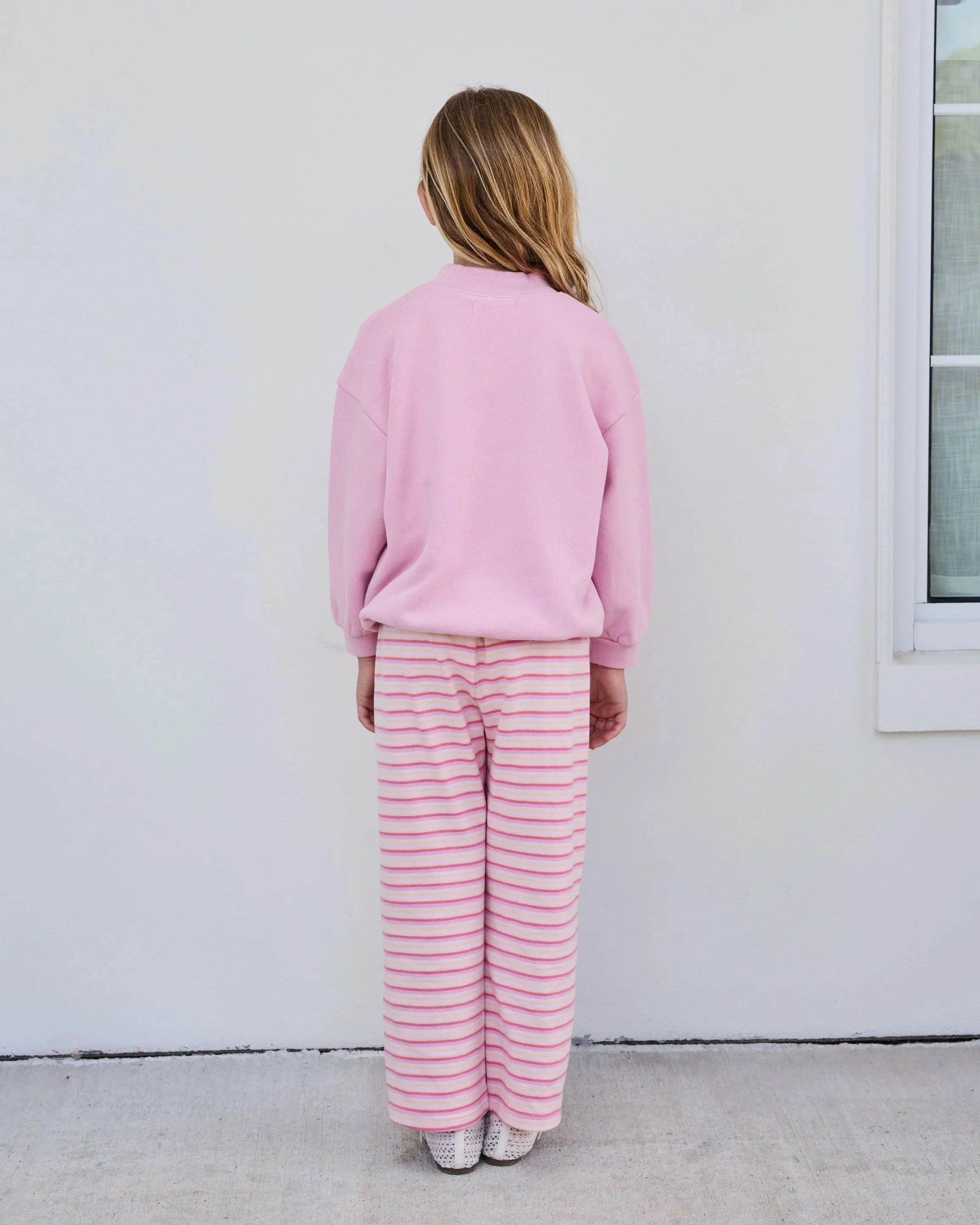 Kids Varsity Mockneck - Sweetpea