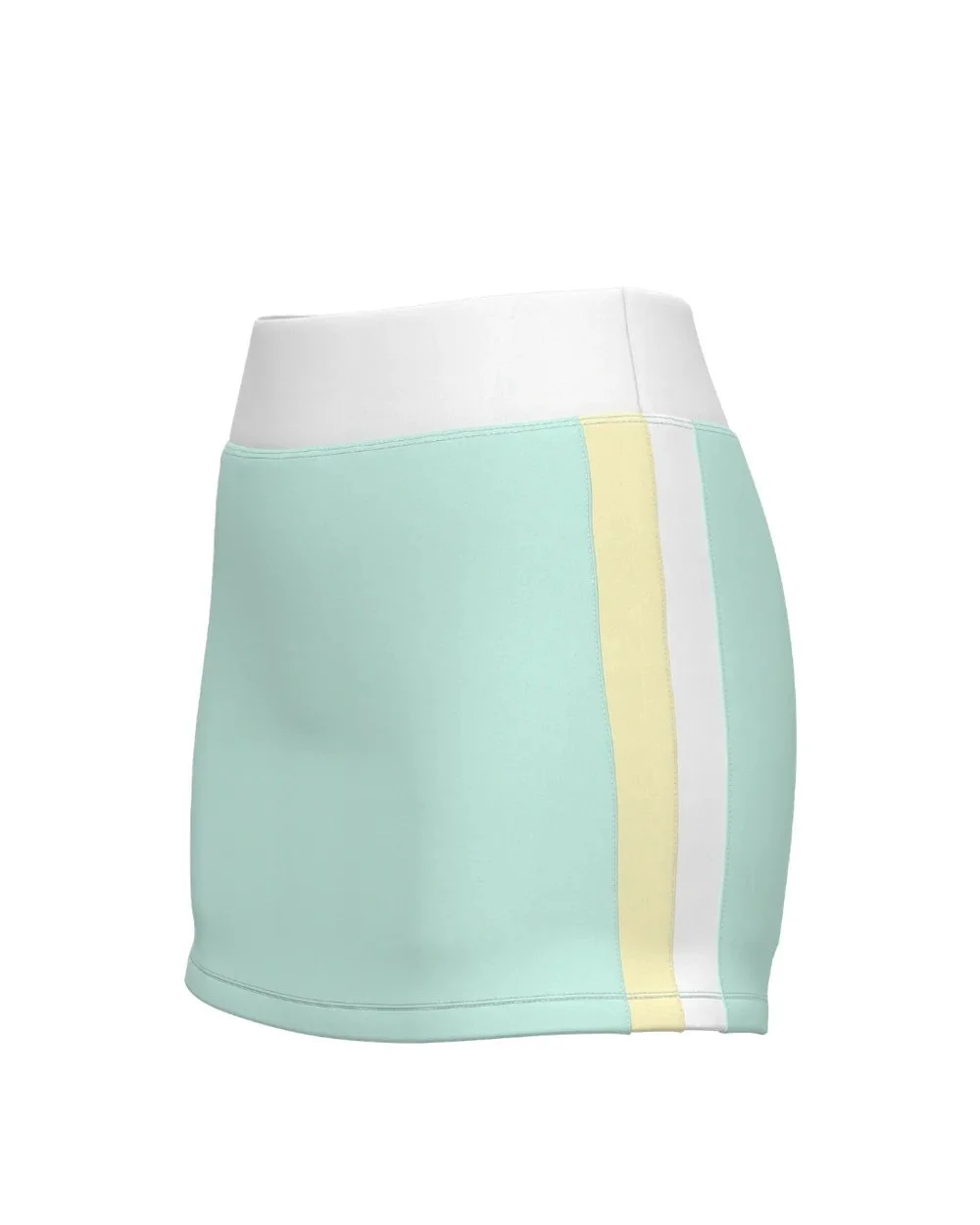 Contrast Skort - Aqua &amp; Daylight