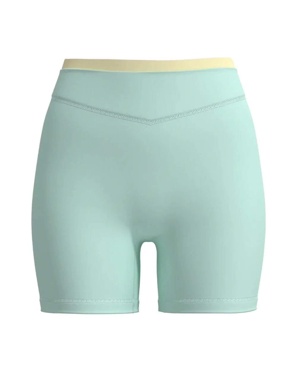 Layered Sculpt Short V2 - Aqua &amp; Daylight